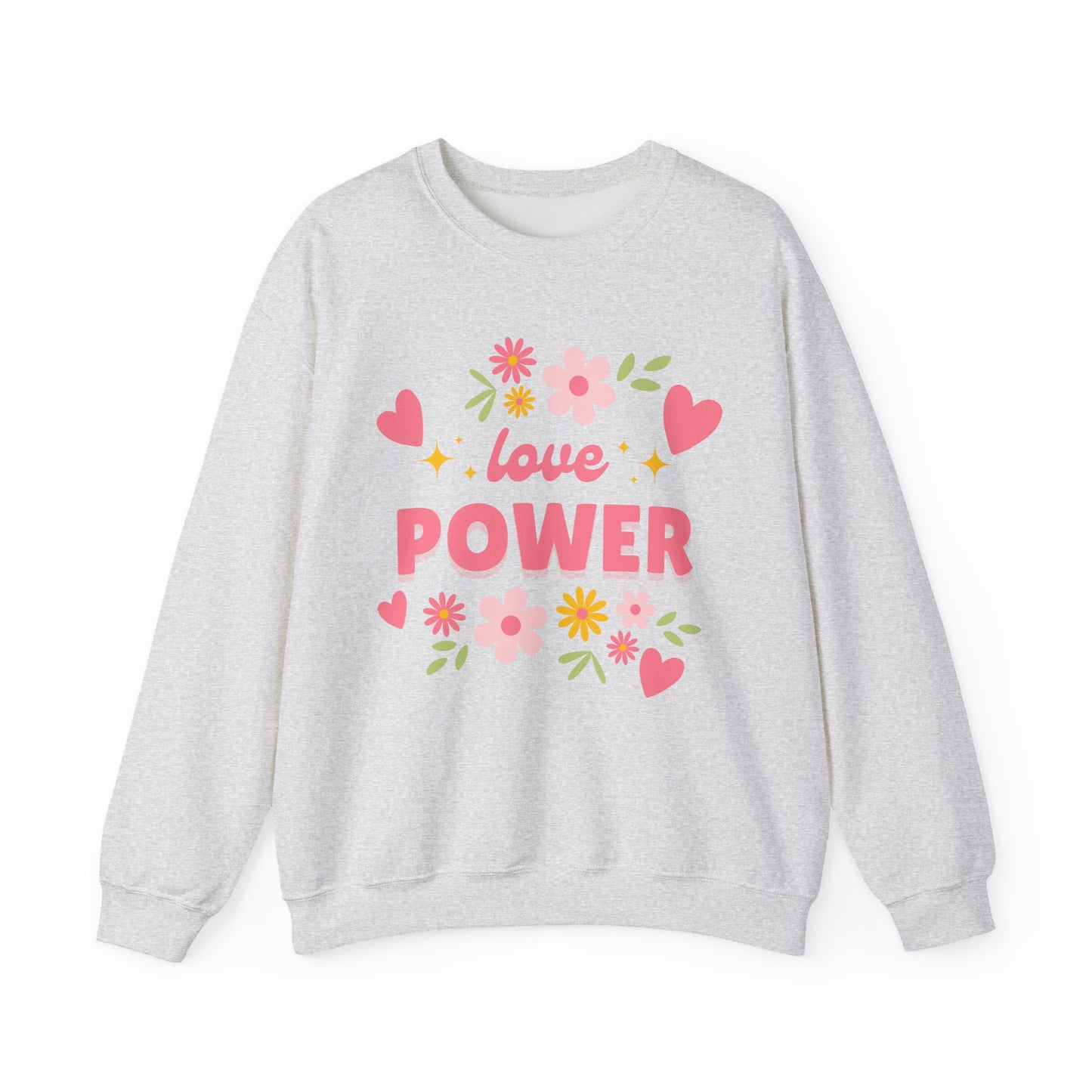 🌺Love Power - Bloom Boldly Crewneck Sweatshirt
