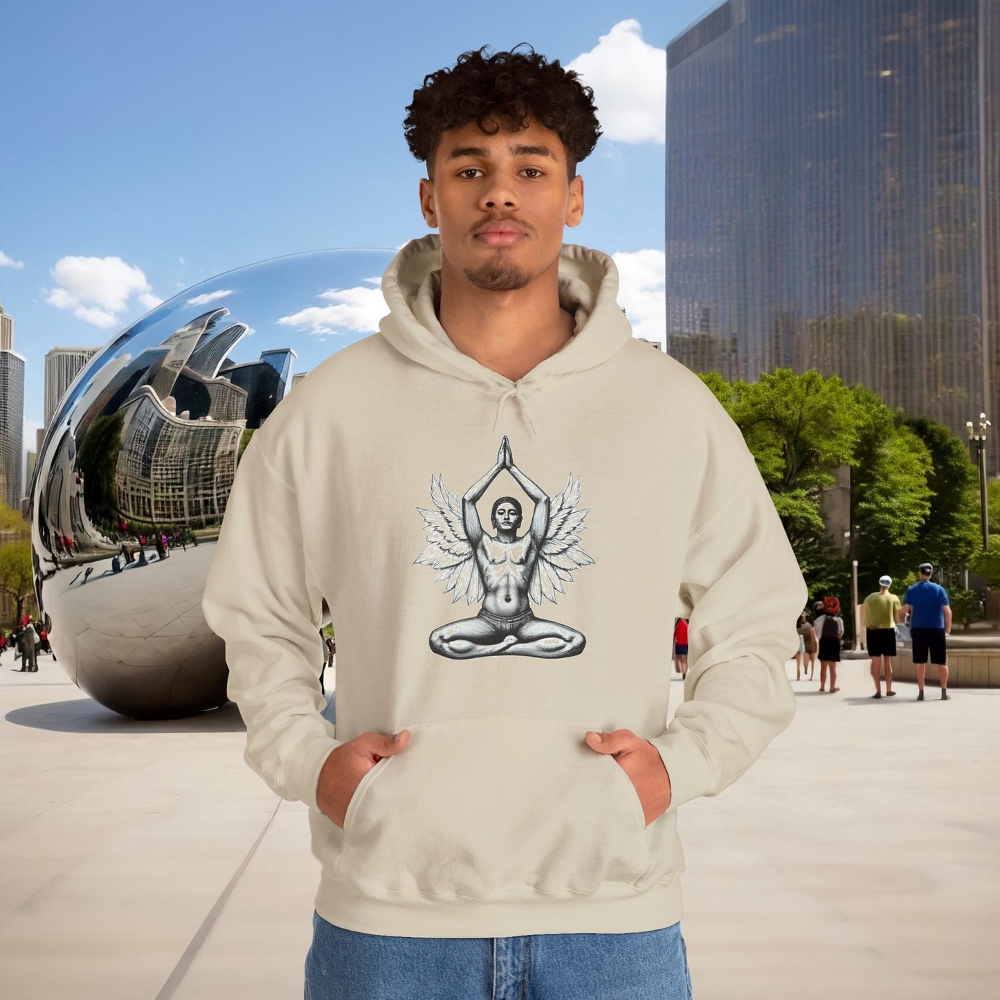 🕊️ Menaste "Yogic Stillness" Hoodie