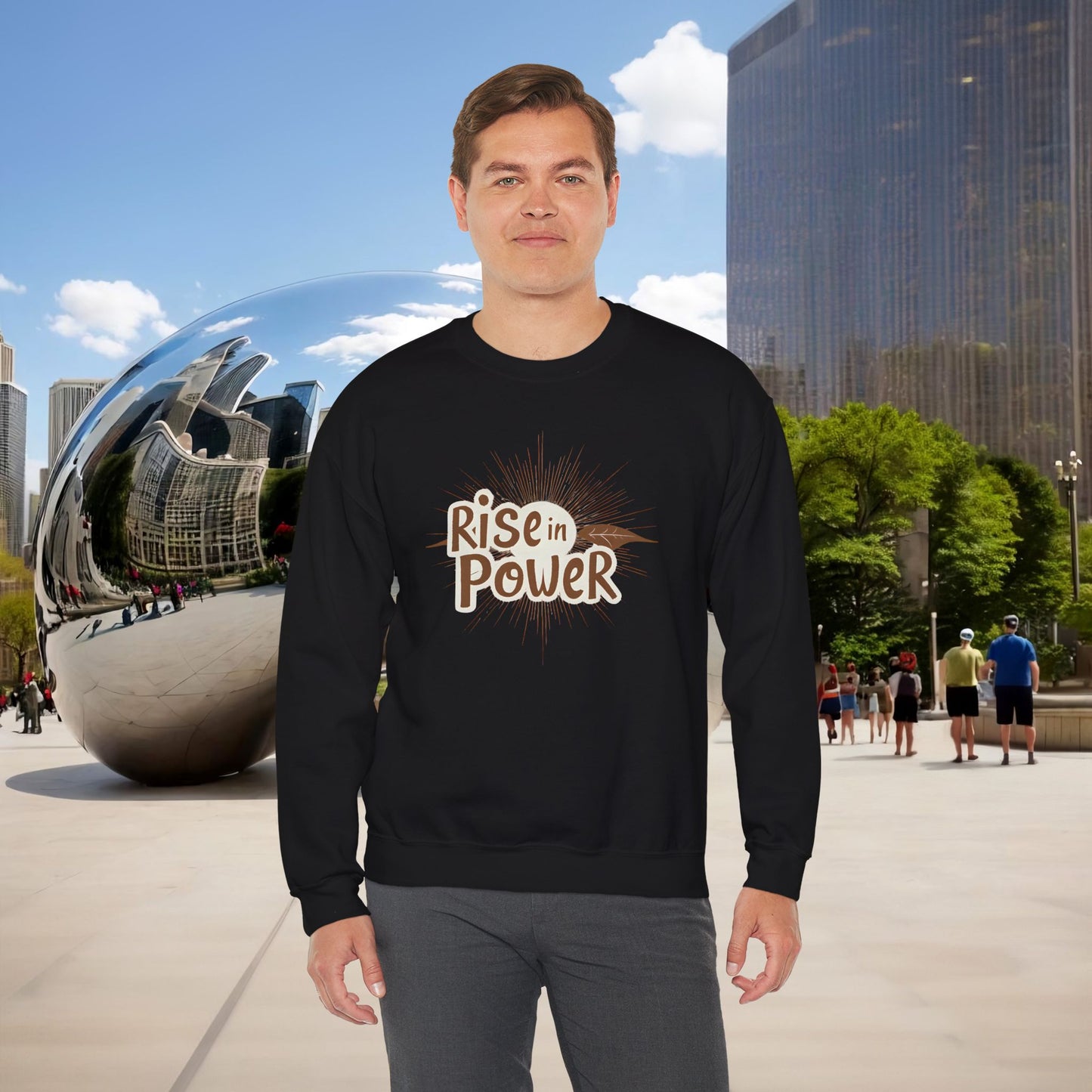 🔥 RISE IN POWER — Menaste Crewneck Sweatshirt