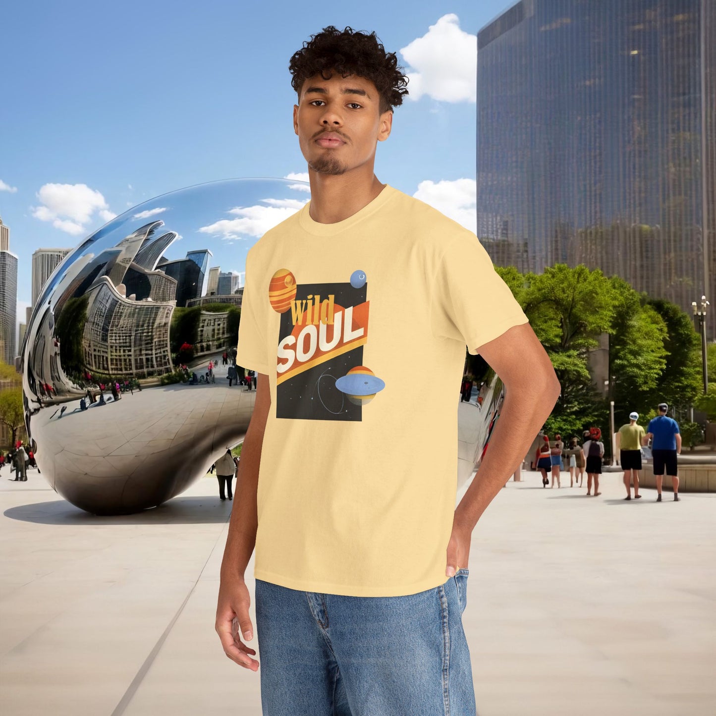 🌌 Menaste "WILD SOUL" — Cosmic Nomad Tee