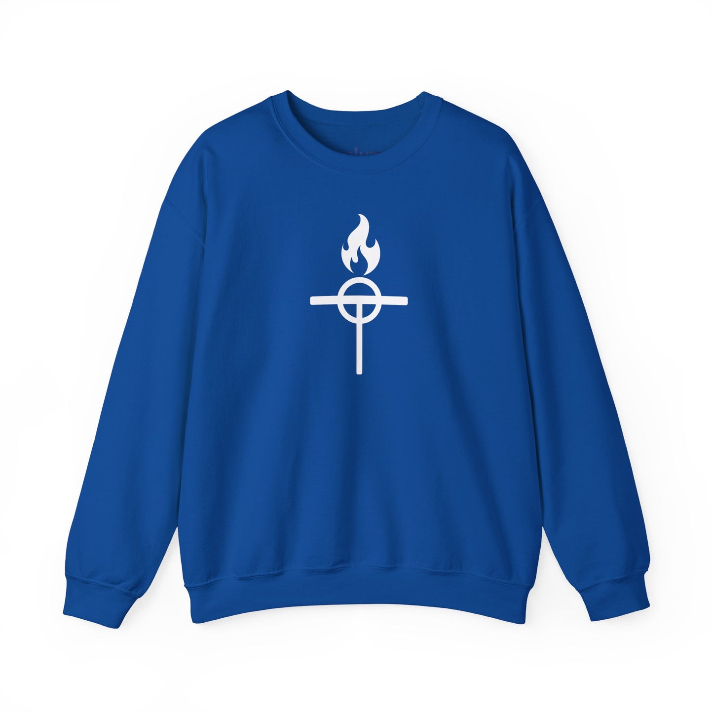 ⚔️ The Warrior Monk Sigil — Menaste Crewneck Sweatshirt (Monastic Edition)