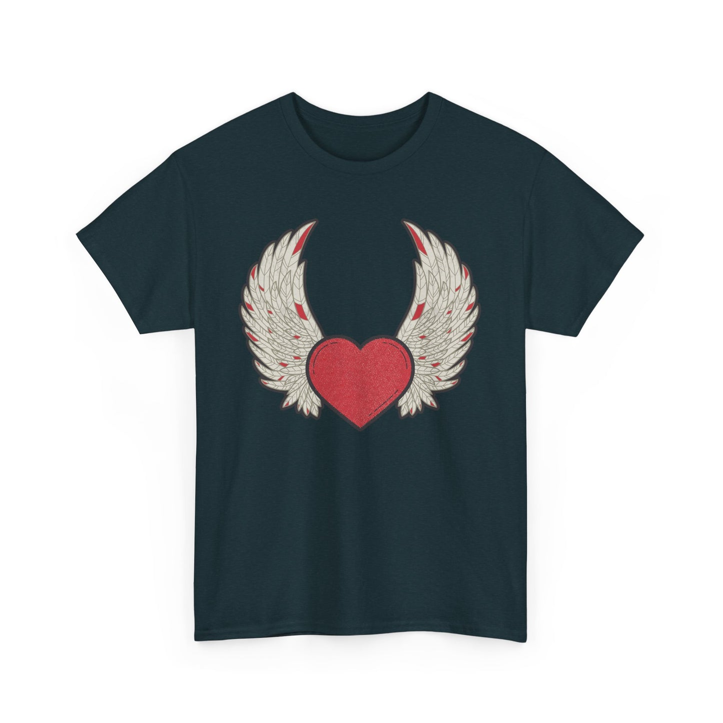 💖"Wings of the Heart" Heavy Cotton Tee - Let Love Soar