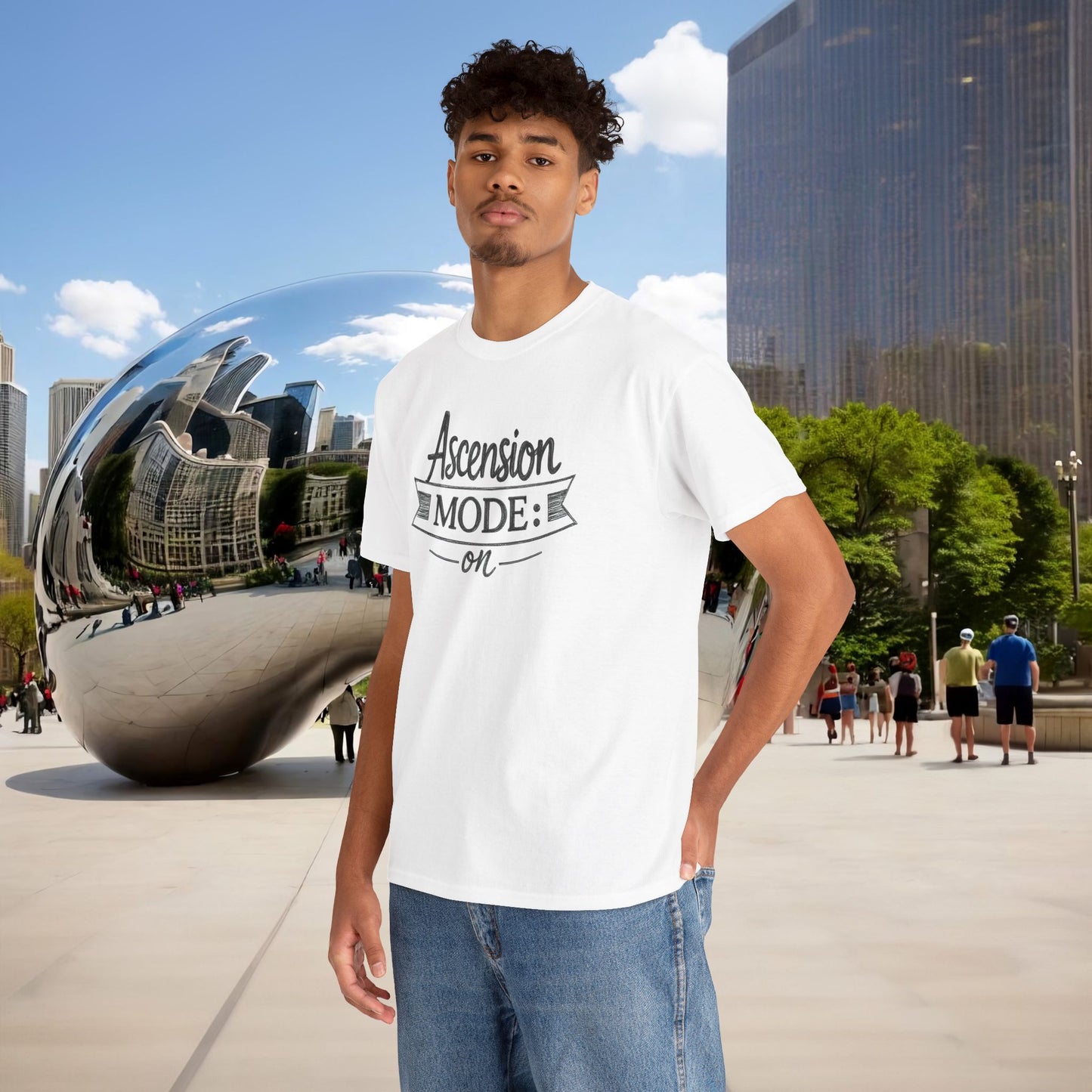 🌙🔥 Menaste "ASCENSION MODE: ON" — Elevated State Tee