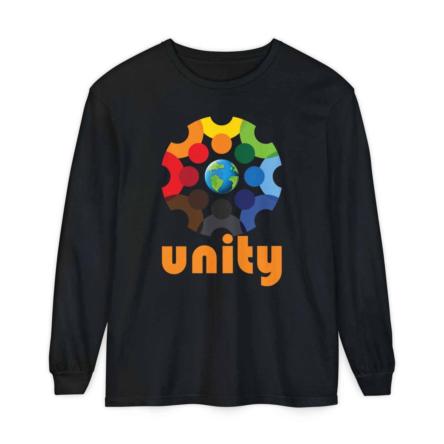 🌍UNITY - Global Heartbeat Long Sleeve Tee