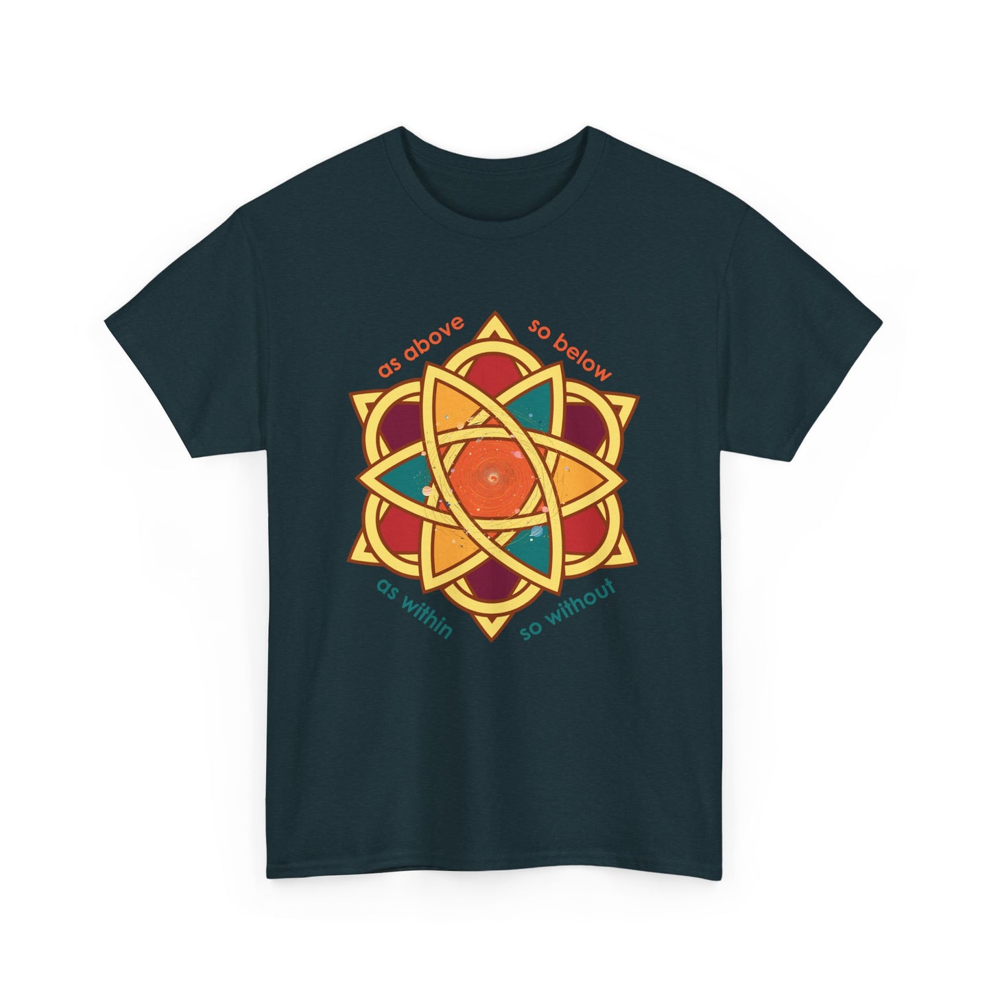 As Within, So Without – Sri Yantra Heavy Cotton Tee