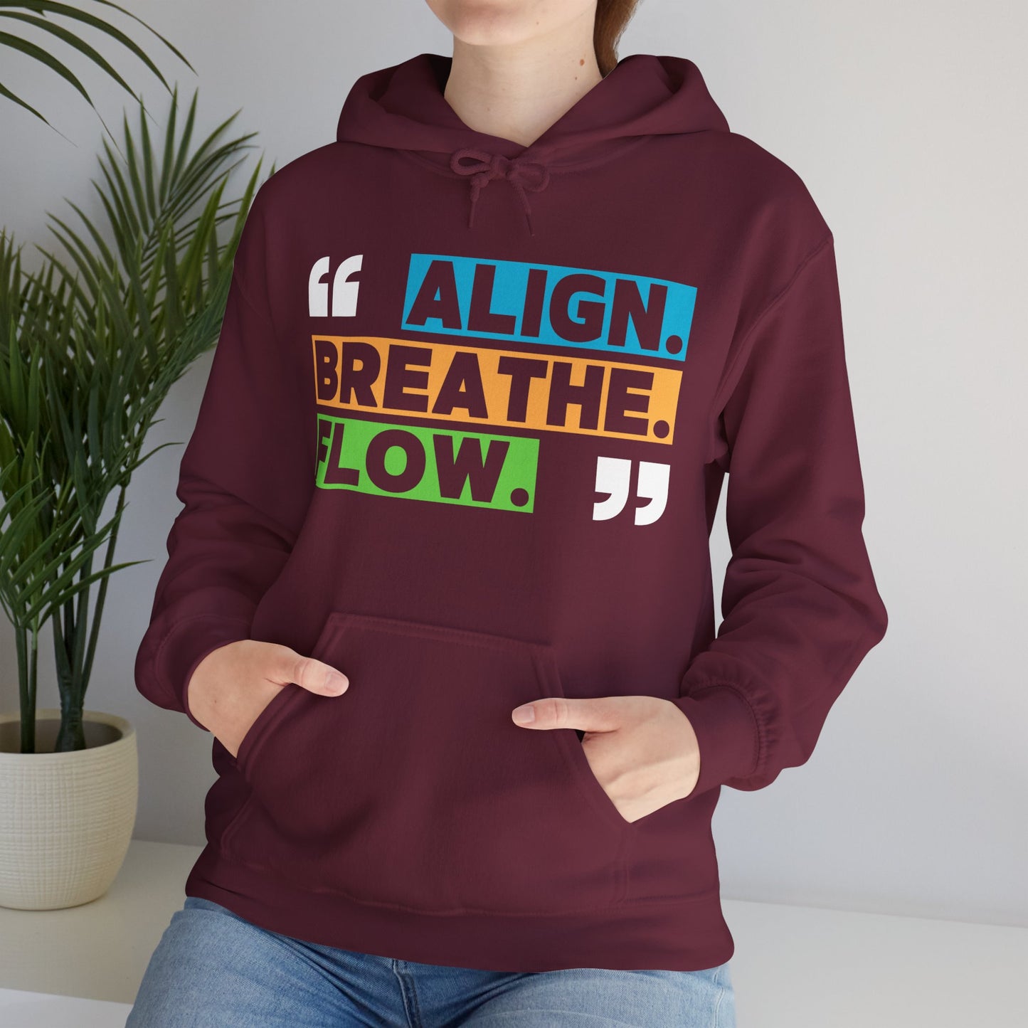 🌬️Align. Breathe. Flow. Hoodie🌙✨🌿