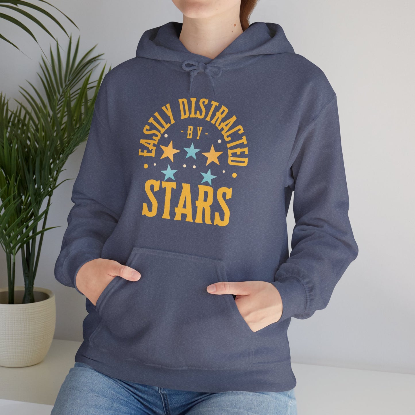 🌠“Easily Distracted by Stars” Cosmic Daydreamer Hoodie✨🌌