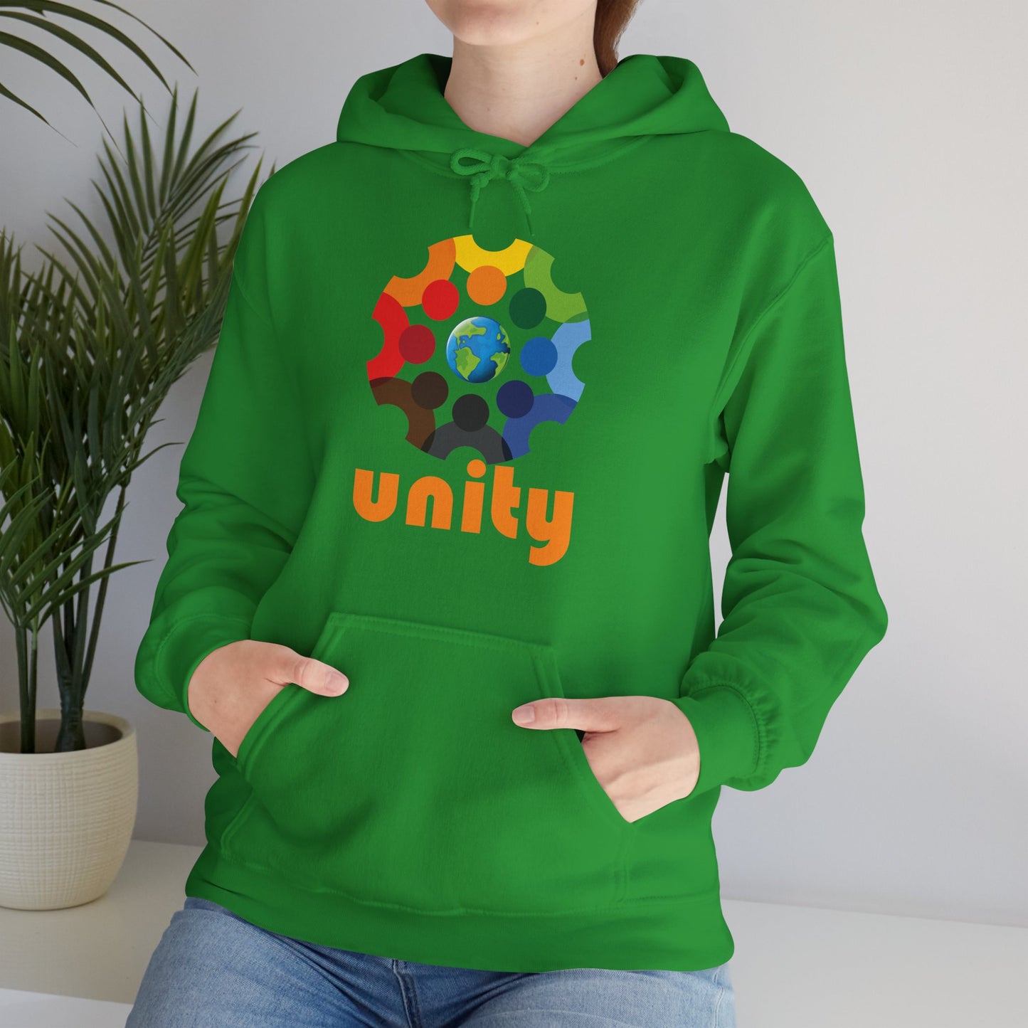 🌍UNITY Hoodie — Wear the Message, Live the Meaning✨