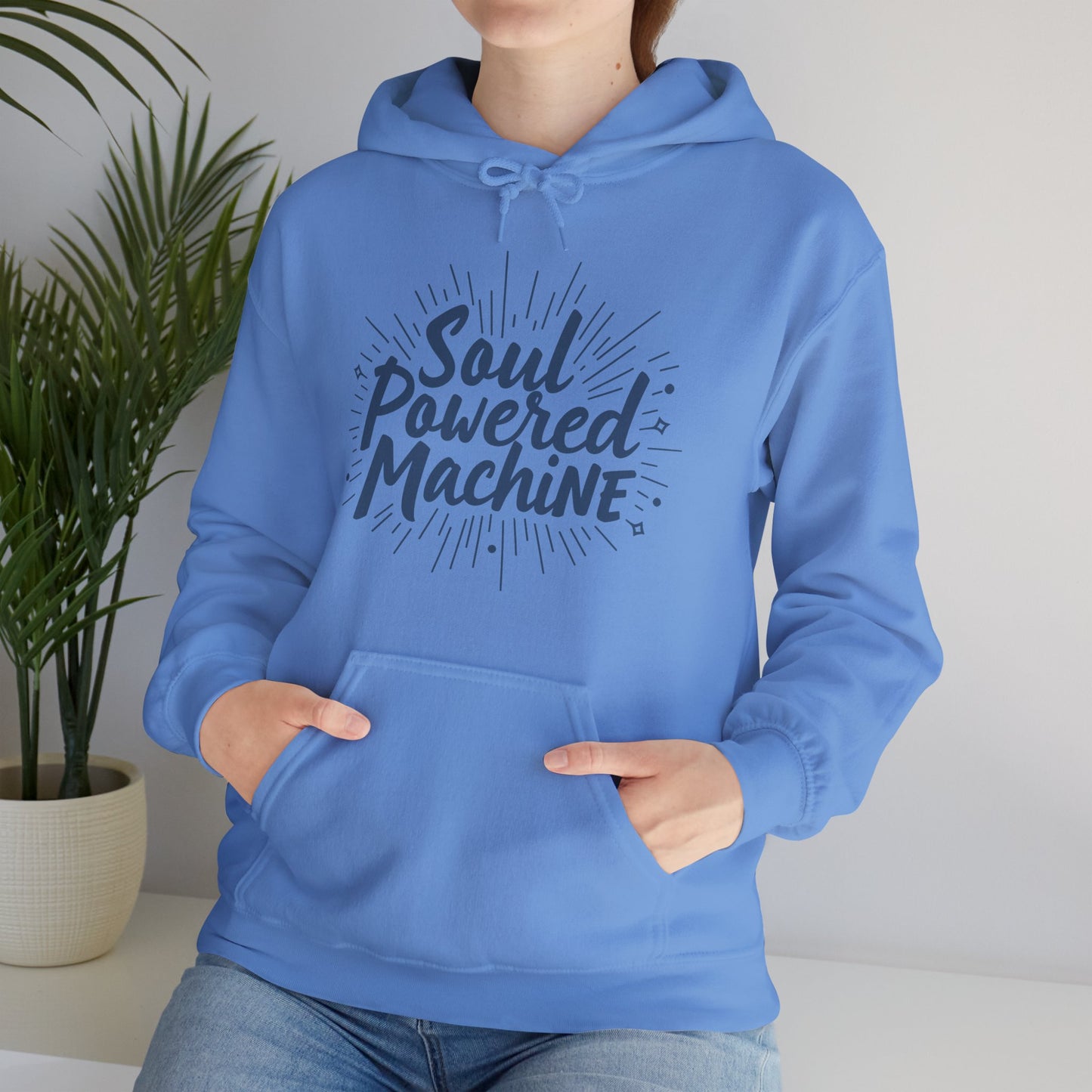 ⚡SOUL POWERED MACHINE Hoodie — Spirit in Motion, Power in Presence🔥💪