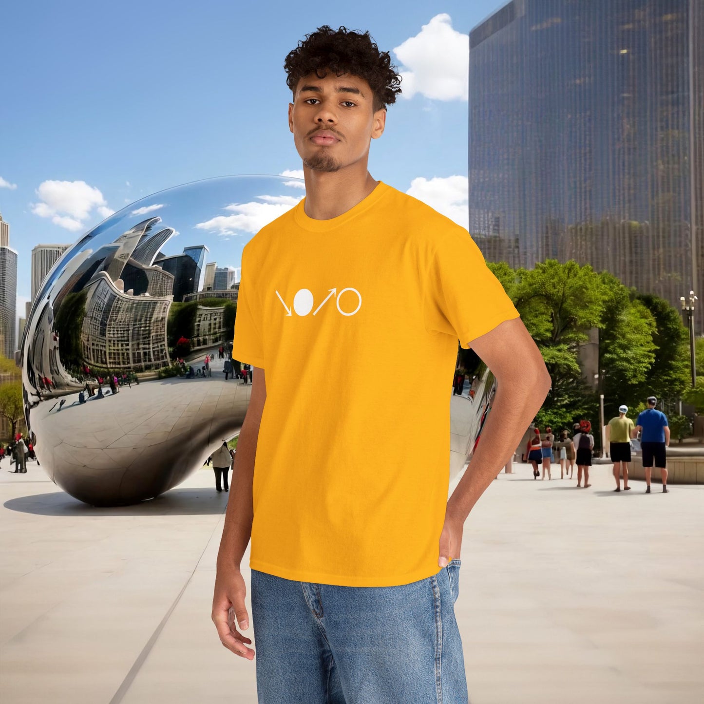 ↘•↗○ The Breath Cycle — Menaste™ Presence T-Shirt