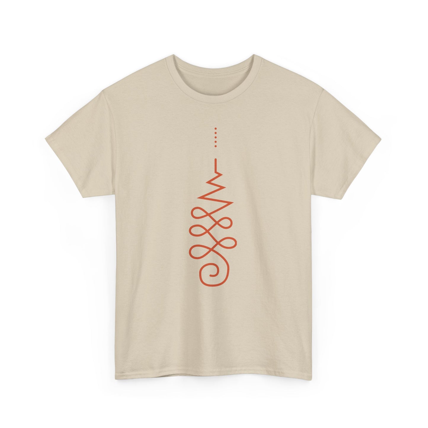 🌼Awaken Energy Heavy Cotton Tee - Wear Your Power, Flow with Intention