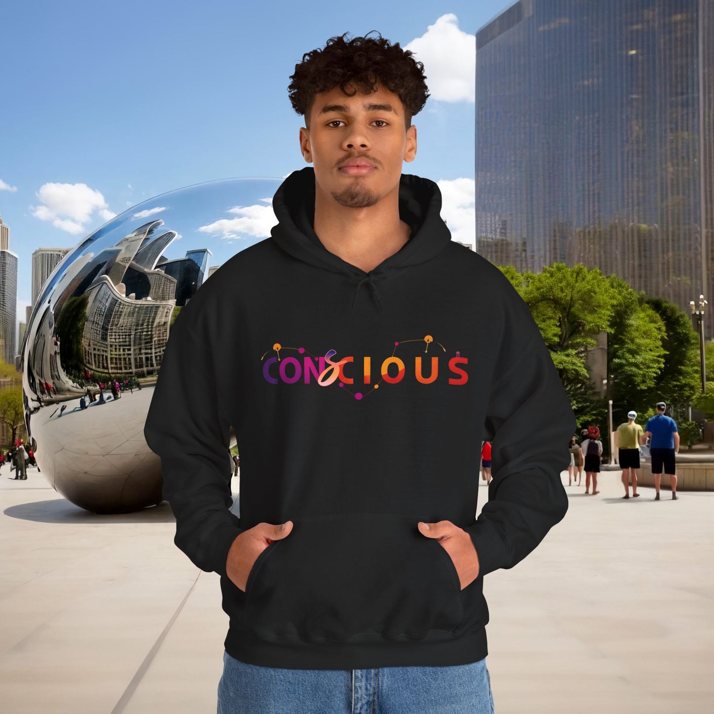 🌙✨ Menaste "CONSCIOUS" — The Presence Hoodie