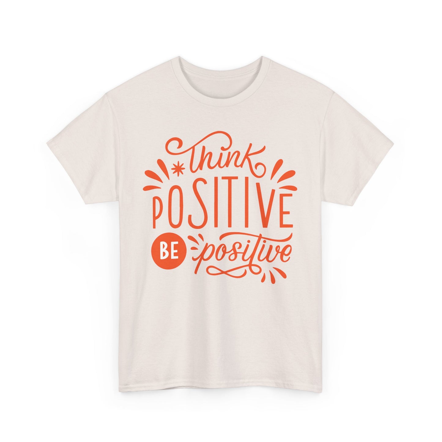 Radiant Mindset Heavy Cotton Tee - Where Thoughts Bloom Into Light