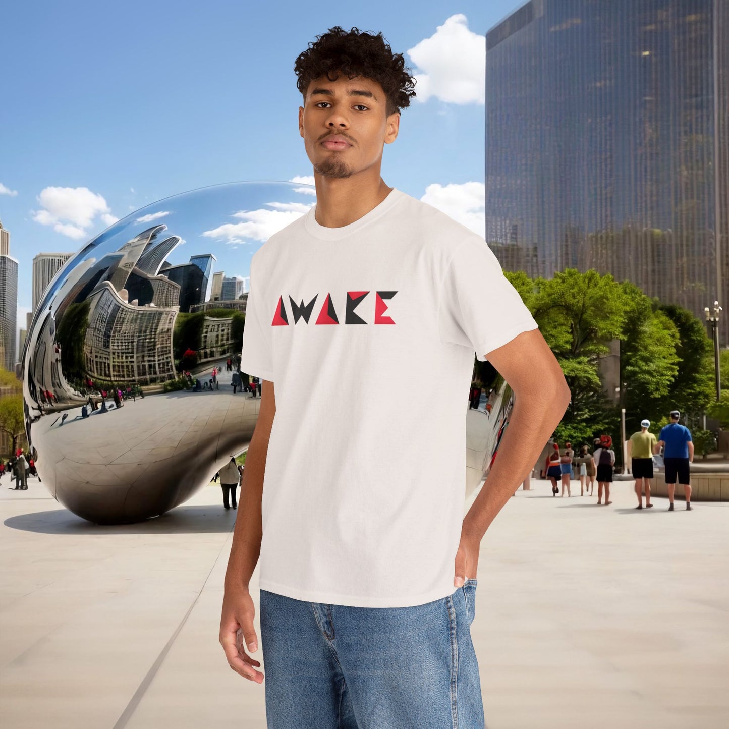 🌙 Menaste "AWAKE" — The Conscious Shift Tee