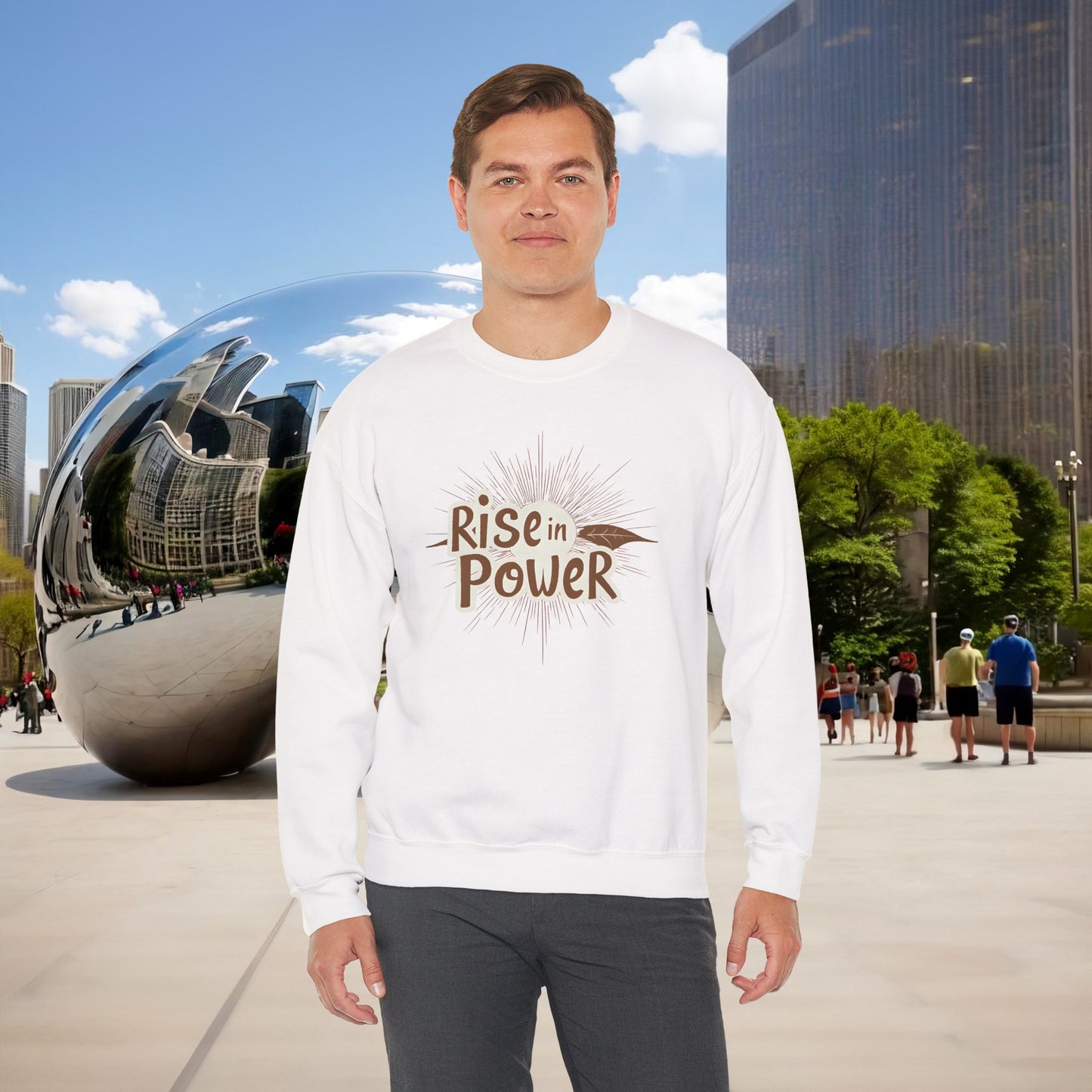 🔥 RISE IN POWER — Menaste Crewneck Sweatshirt