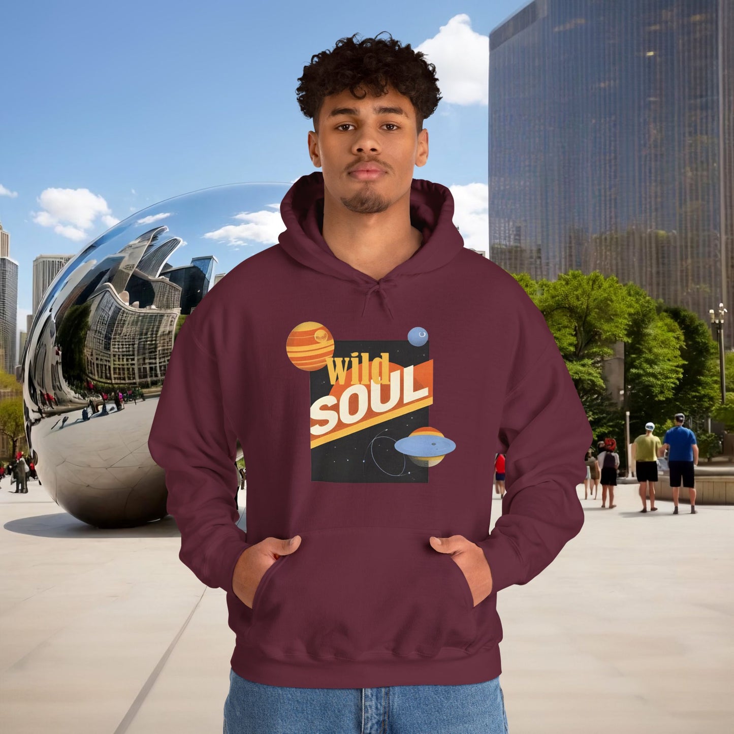 🌌 Menaste "WILD SOUL" — Cosmic Nomad Hoodie