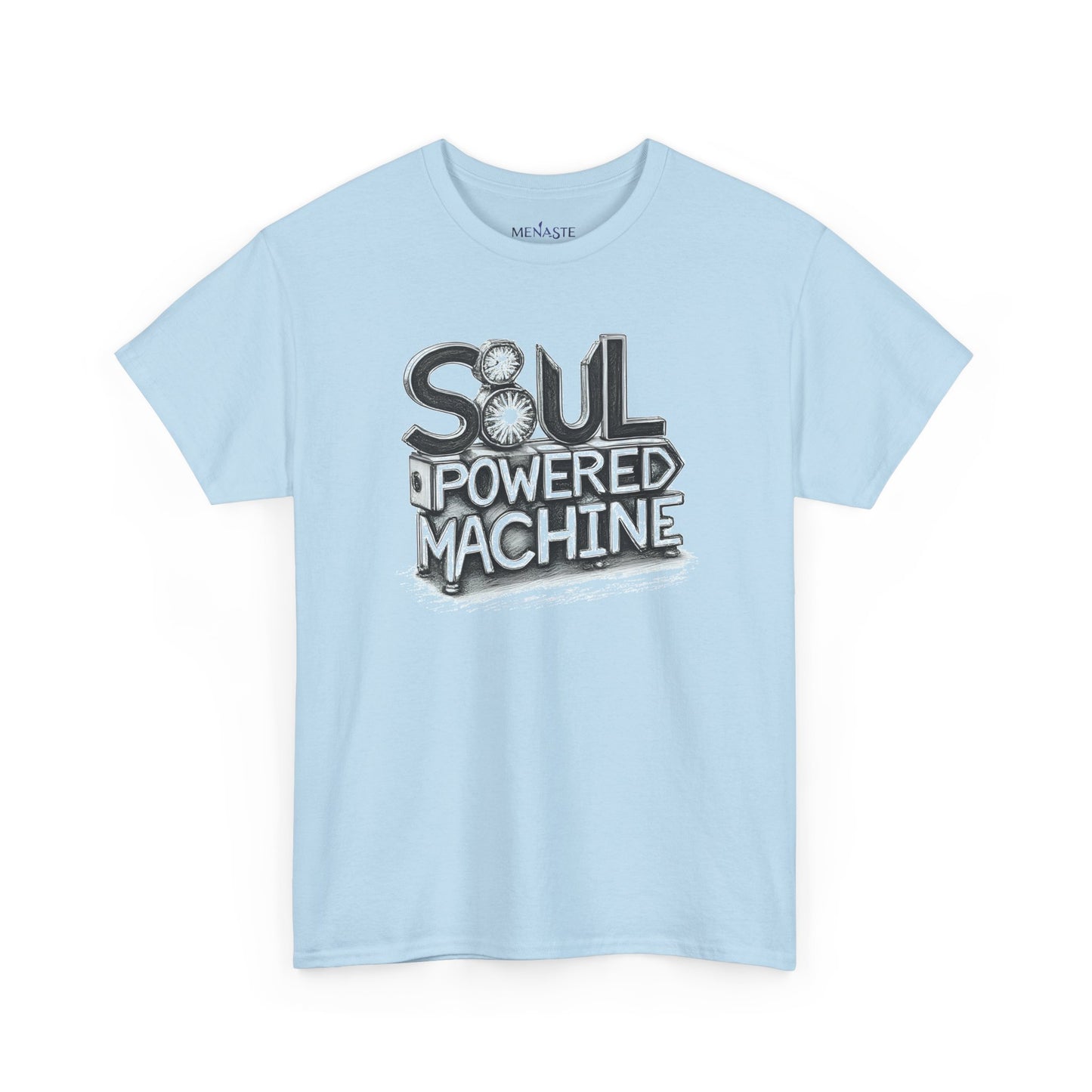 ⚙️ Menaste “Soul Powered Machine” Tee