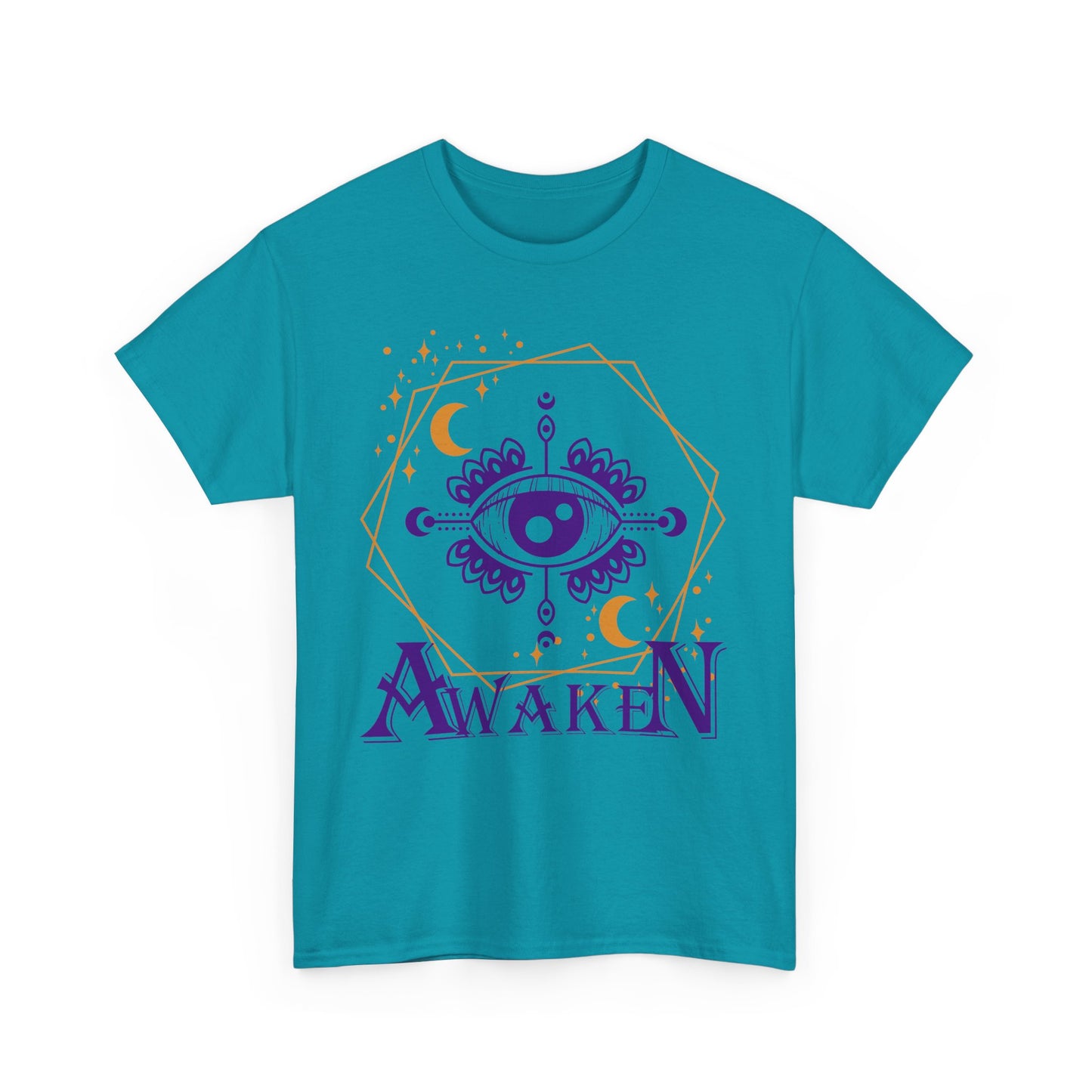 "Awaken" - "Third Eye" - Spiritual Heavy Cotton Tee