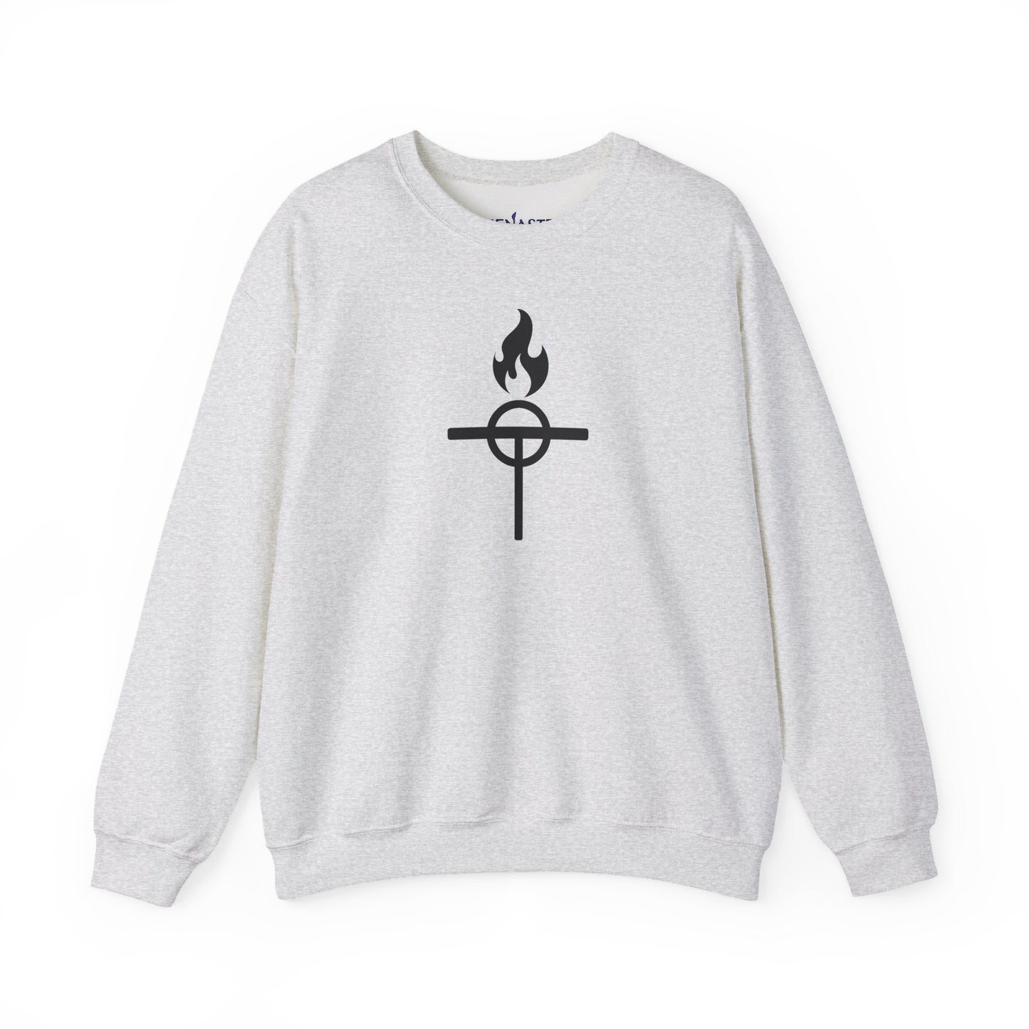 ⚔️ The Warrior Monk Sigil — Menaste Crewneck Sweatshirt (Monastic Edition)