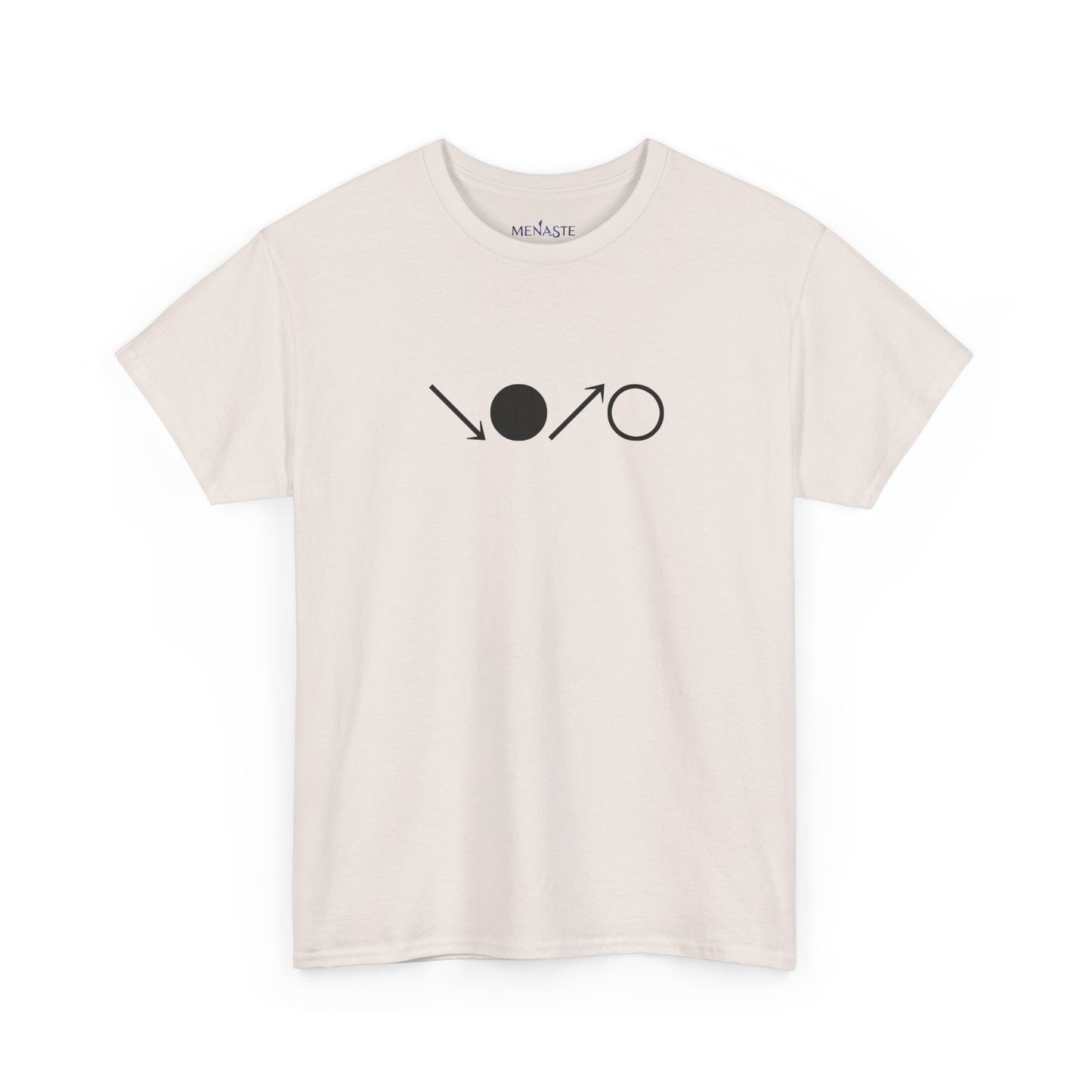 ↘•↗○ The Breath Cycle — Menaste™ Presence T-Shirt