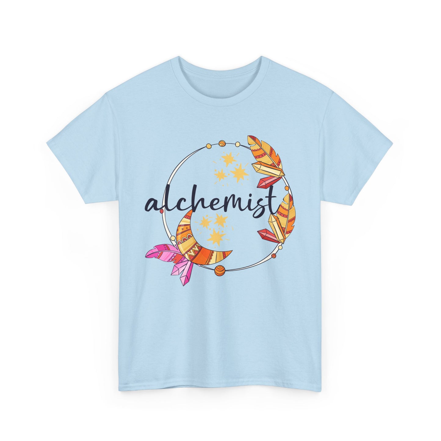 "Alchemist of the Soul" - Boho Style Heavy Cotton Tee