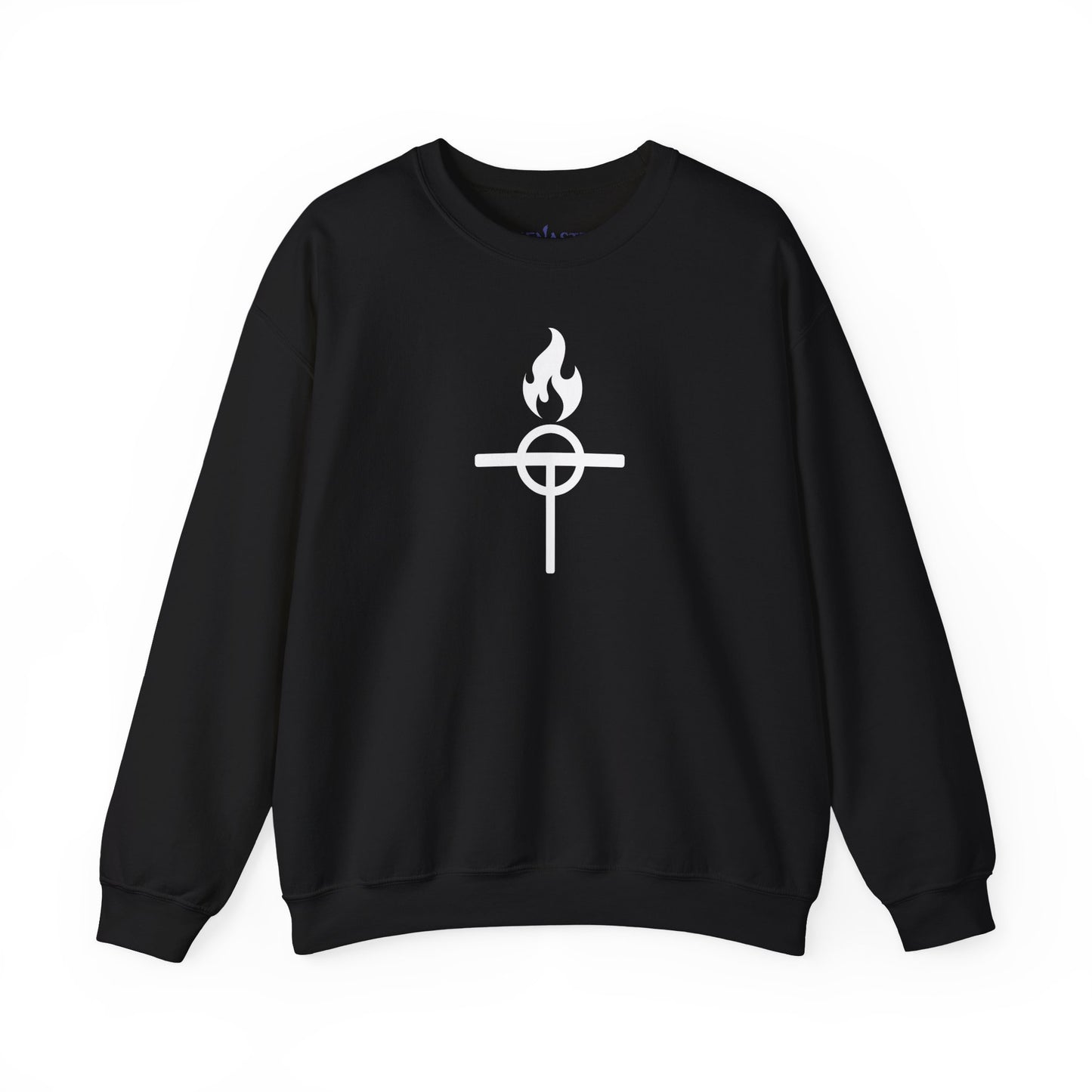 ⚔️ The Warrior Monk Sigil — Menaste Crewneck Sweatshirt (Monastic Edition)