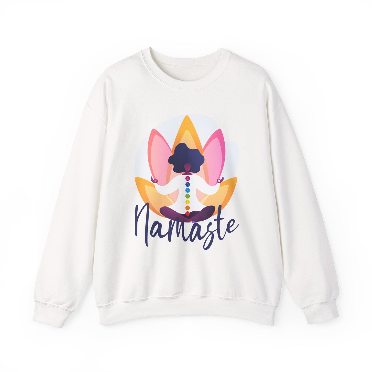 🌸Rooted Light - Namaste Chakra Crewneck Sweatshirt