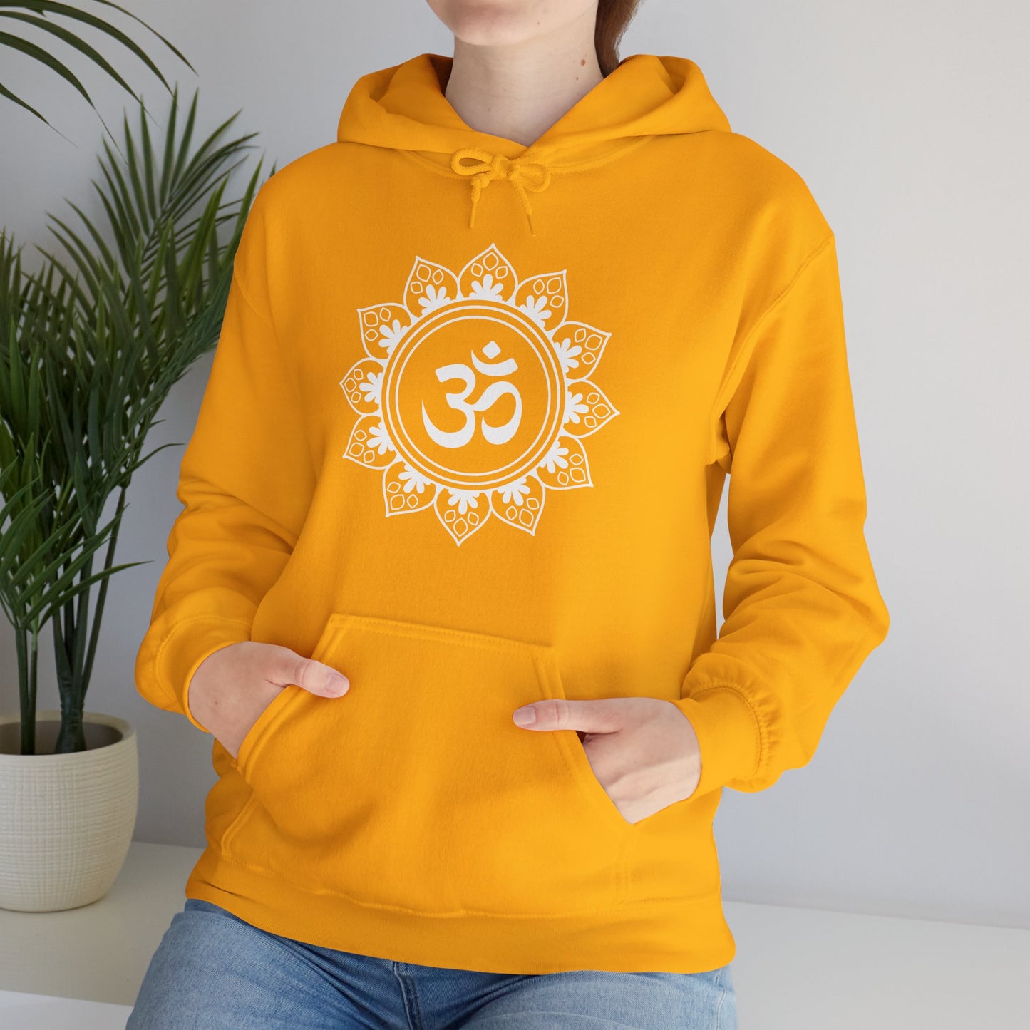 🕉️Tranquil Om Mandala Hoodie🌿✨