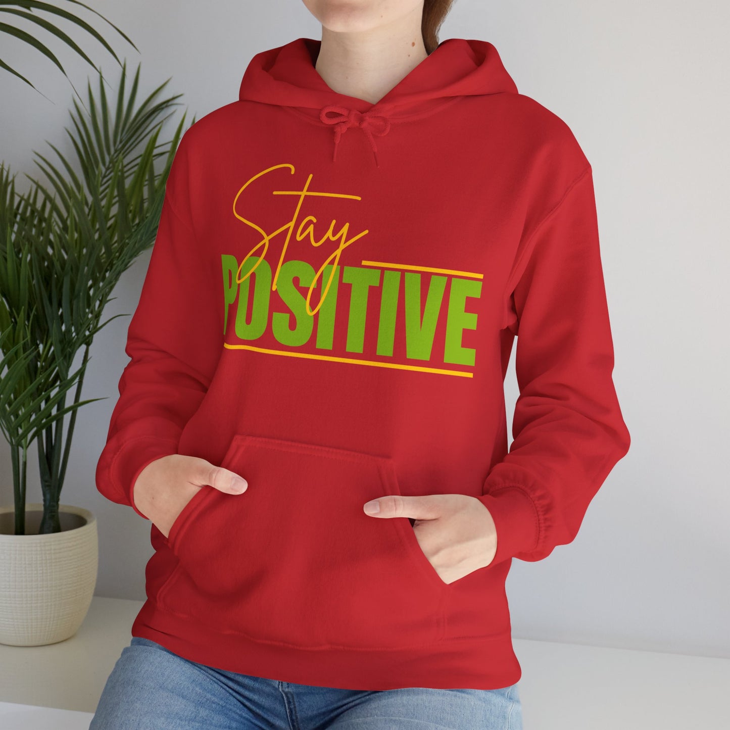 🌞STAY POSITIVE Hoodie — Radiate Light, Wear Your Energy ✨🔥