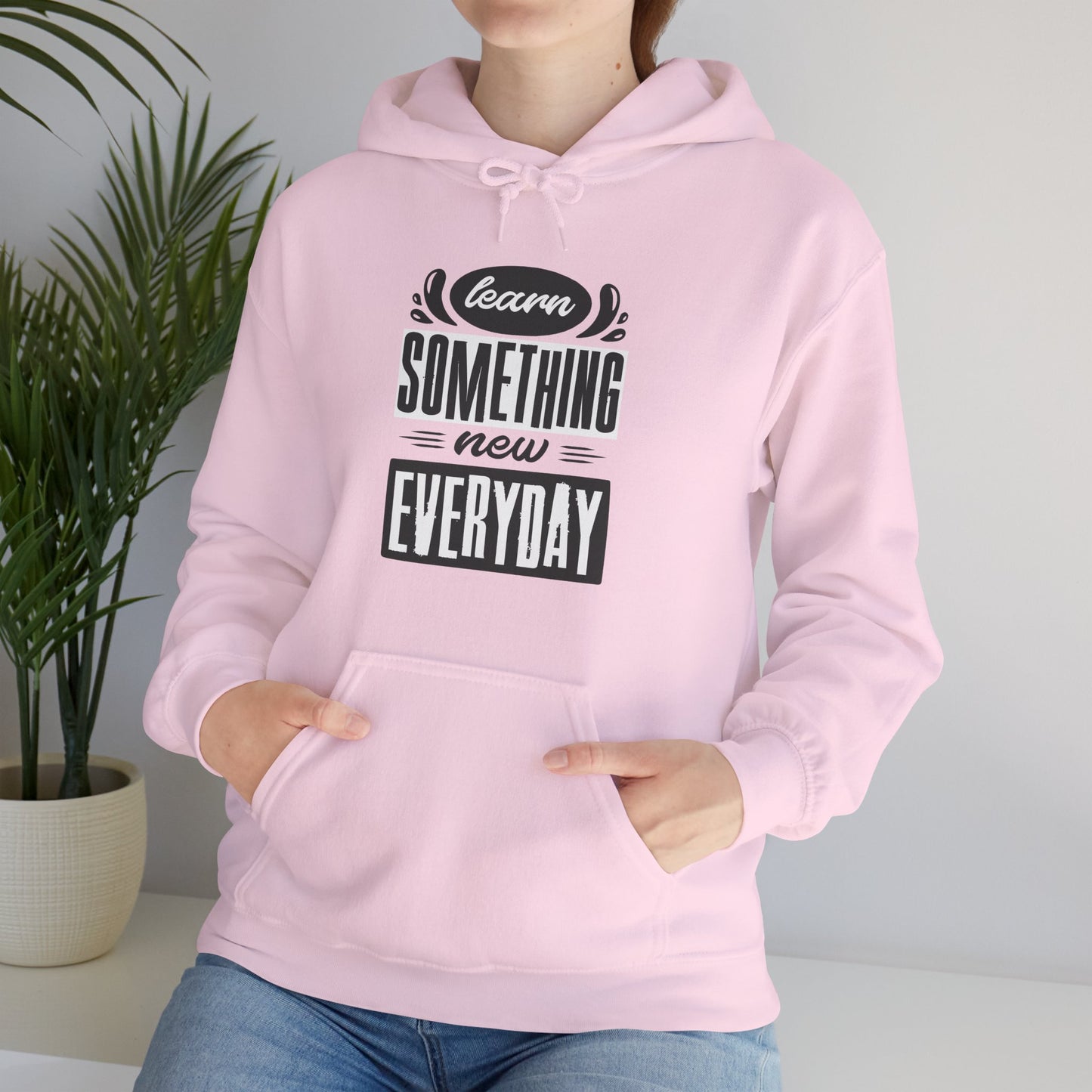 📚Learn Something New Every Day Hoodie – Spiritual Growth & Mindful Living Unisex Hoodie🌿