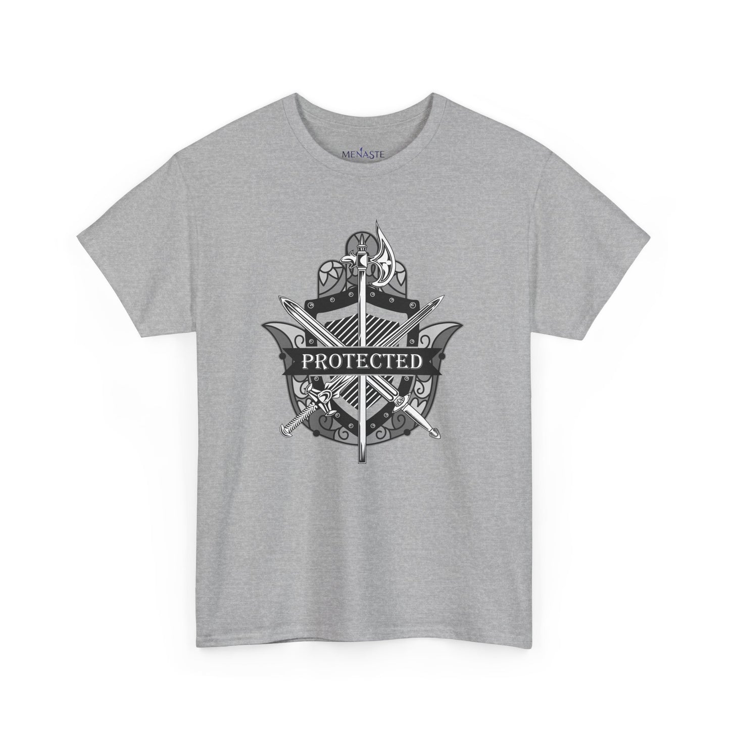 🛡️✋ PROTECTED — The Warrior’s Hamsa Shield Tee (Menaste Edition)