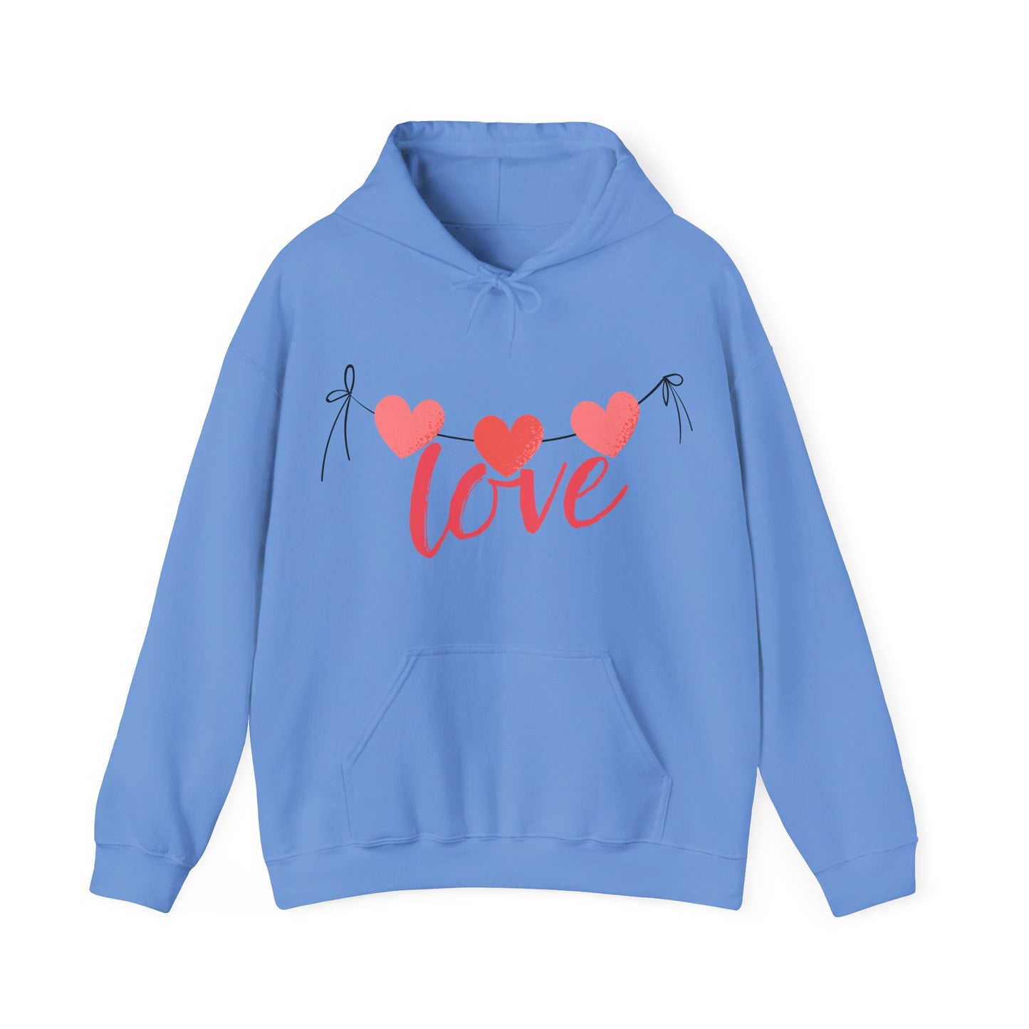 Three hearts, one message - Cozy Hoodie💗💗💗✨