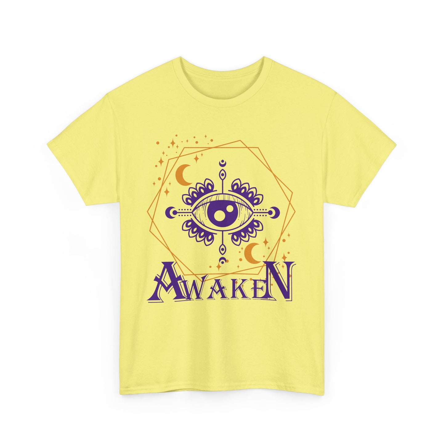 "Awaken" - "Third Eye" - Spiritual Heavy Cotton Tee