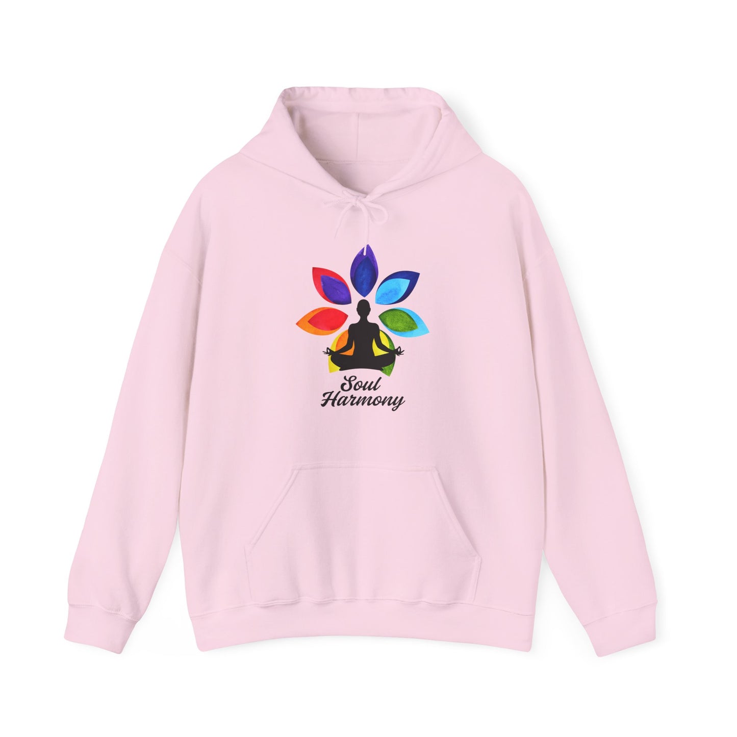🌸Soul Harmony Hoodie – Meditative Lotus Chakra Alignment🧘‍♀️🌈✨