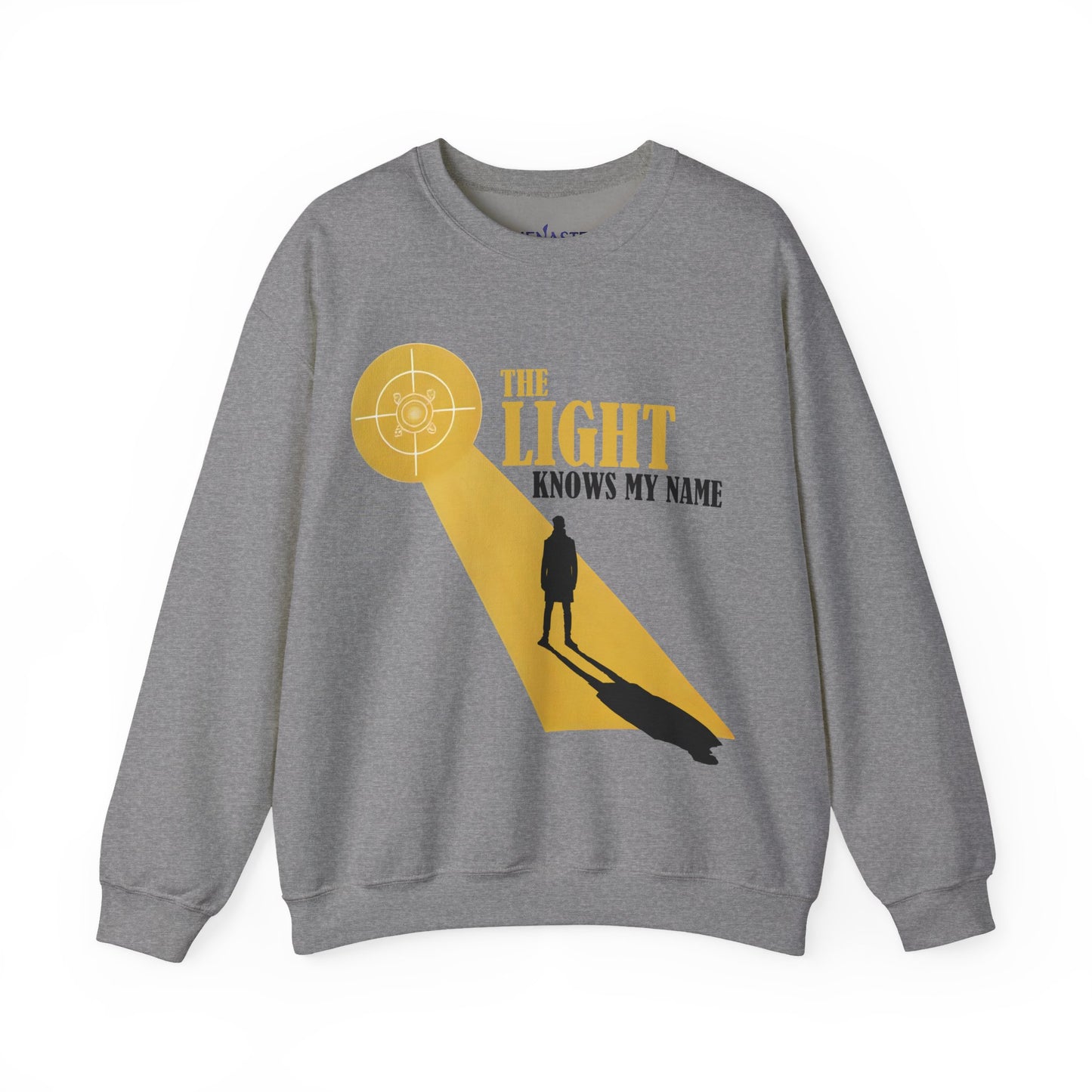 ☀️ Menaste "THE LIGHT KNOWS MY NAME" — Awakening Sweatshirt
