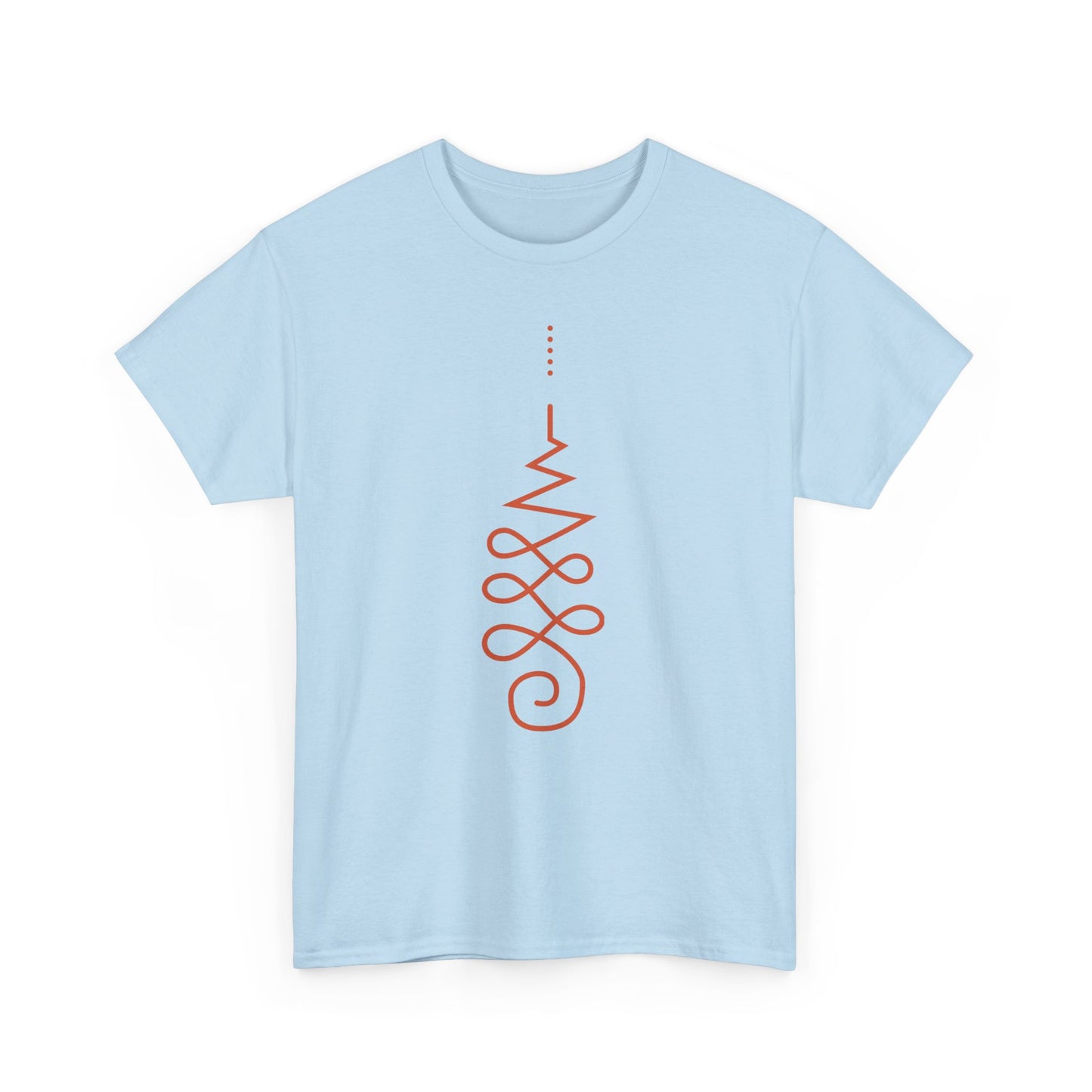 🌼Awaken Energy Heavy Cotton Tee - Wear Your Power, Flow with Intention