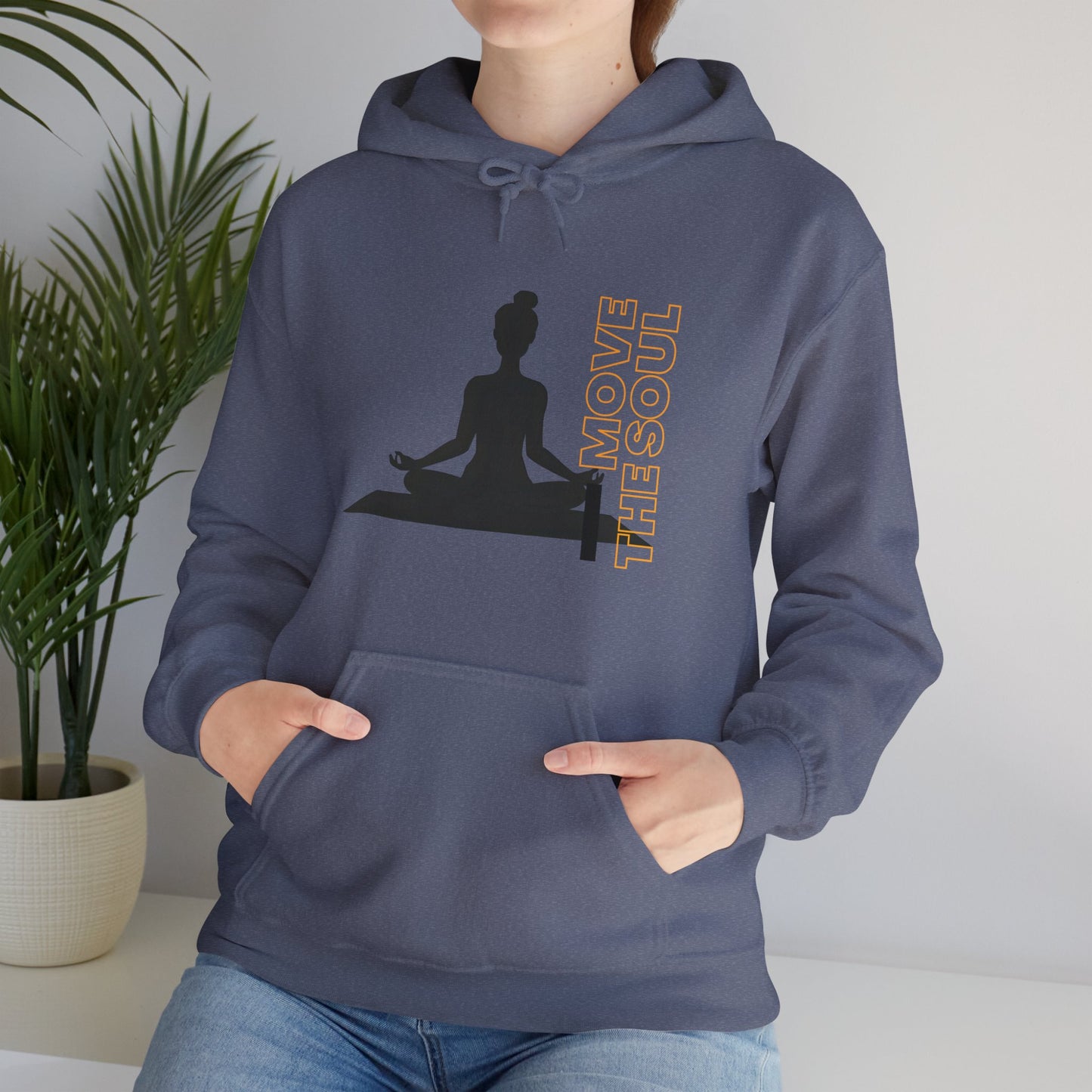 🧘🏾‍♀️Move the Soul Hoodie — Rooted Stillness, Radiant Flow✨🌿