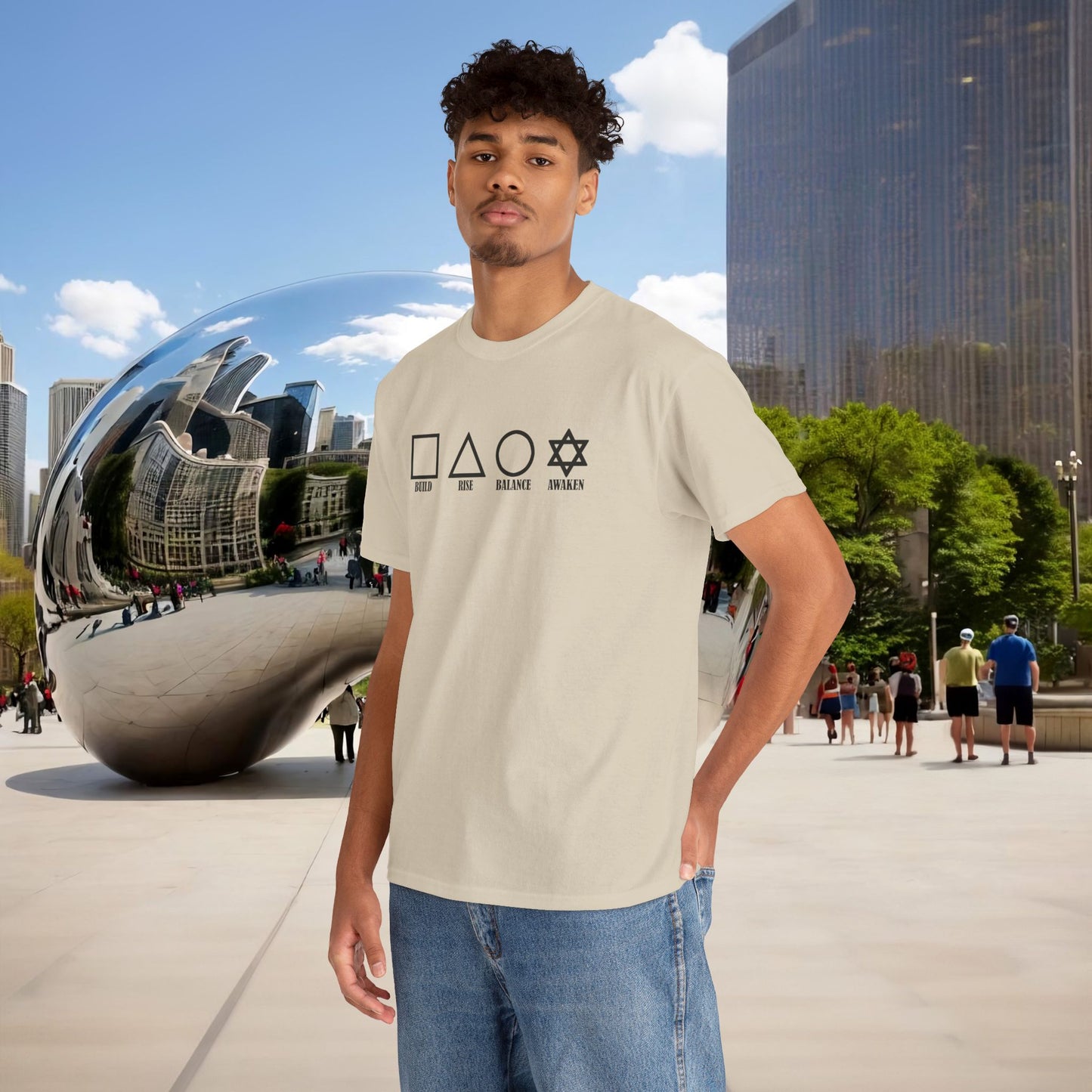 🌑🖤 THE FOUR PILLARS OF THE MASCULINE — Menaste T-Shirt