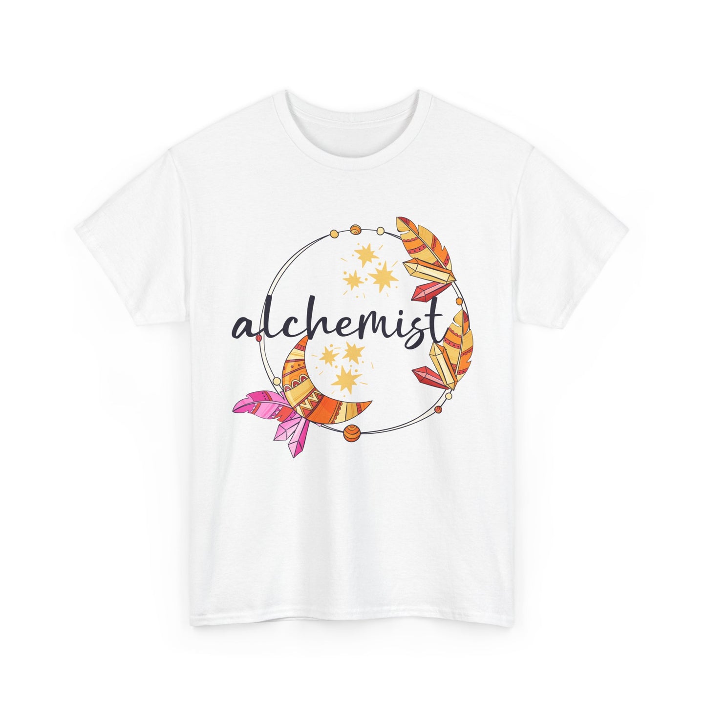 "Alchemist of the Soul" - Boho Style Heavy Cotton Tee
