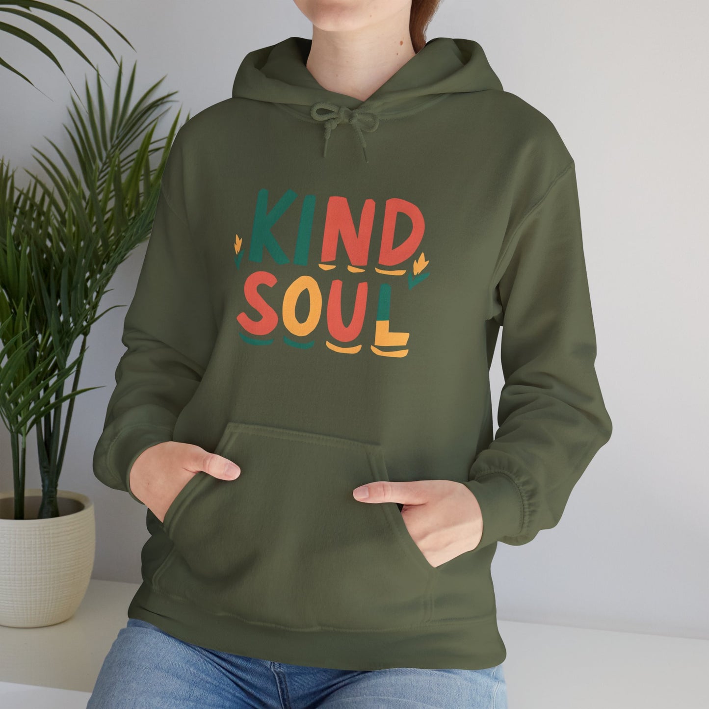 🌈KIND SOUL Hoodie — Wear Your Light, Share Your Warmth💖