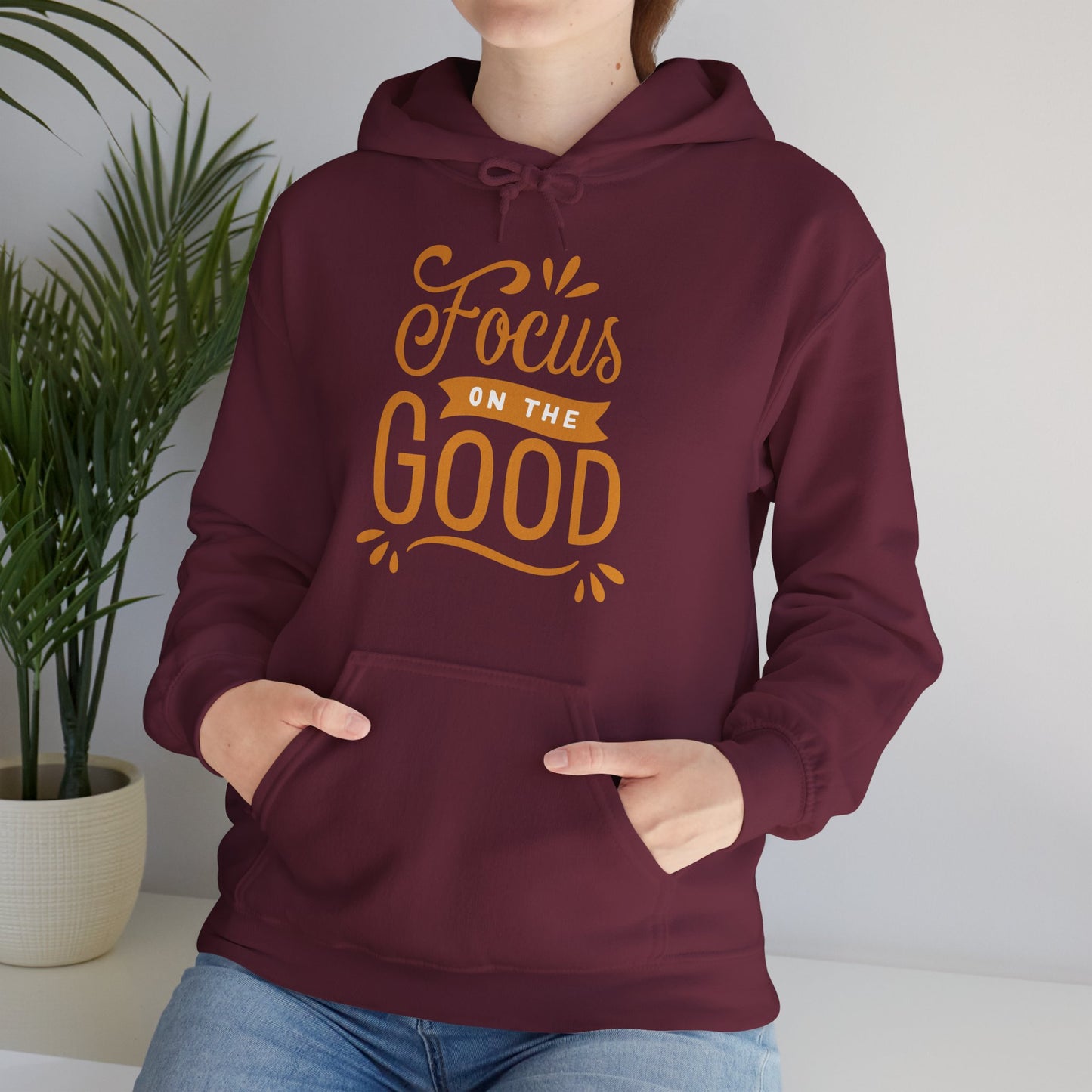 🌟"Focus on the Good" Mantra Hoodie🌟