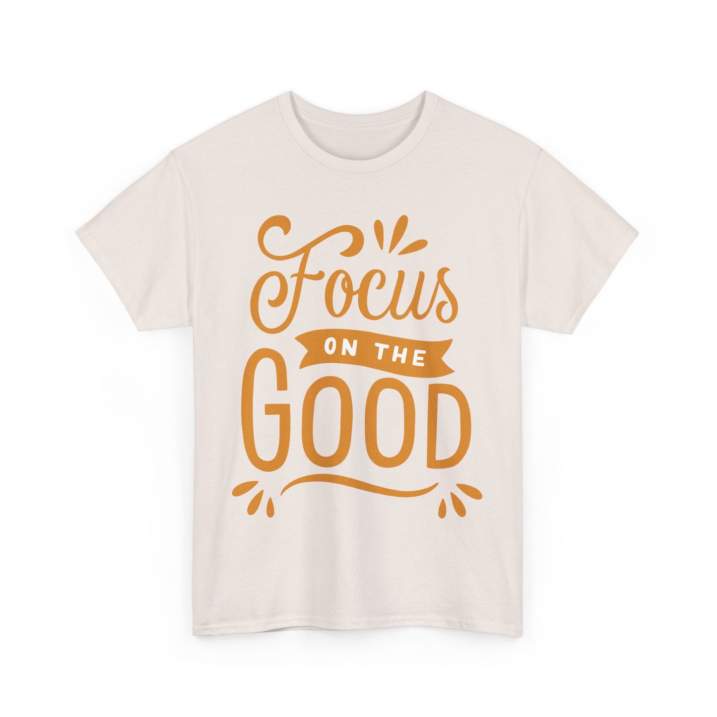 🌞"Goodness Lens" Heavy Cotton Tee - Where Intention Flows, Joy Grows
