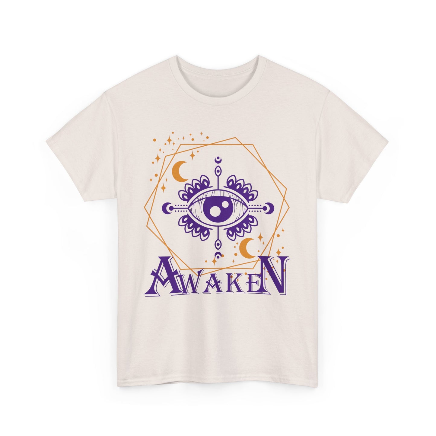 "Awaken" - "Third Eye" - Spiritual Heavy Cotton Tee