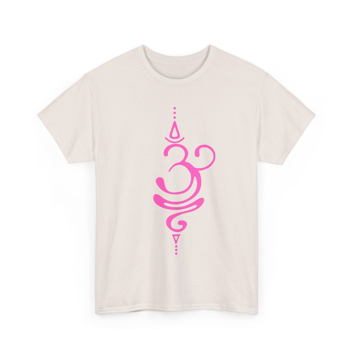 “OM Essence” Heavy Cotton Tee - The Sacred Sound of Serenity