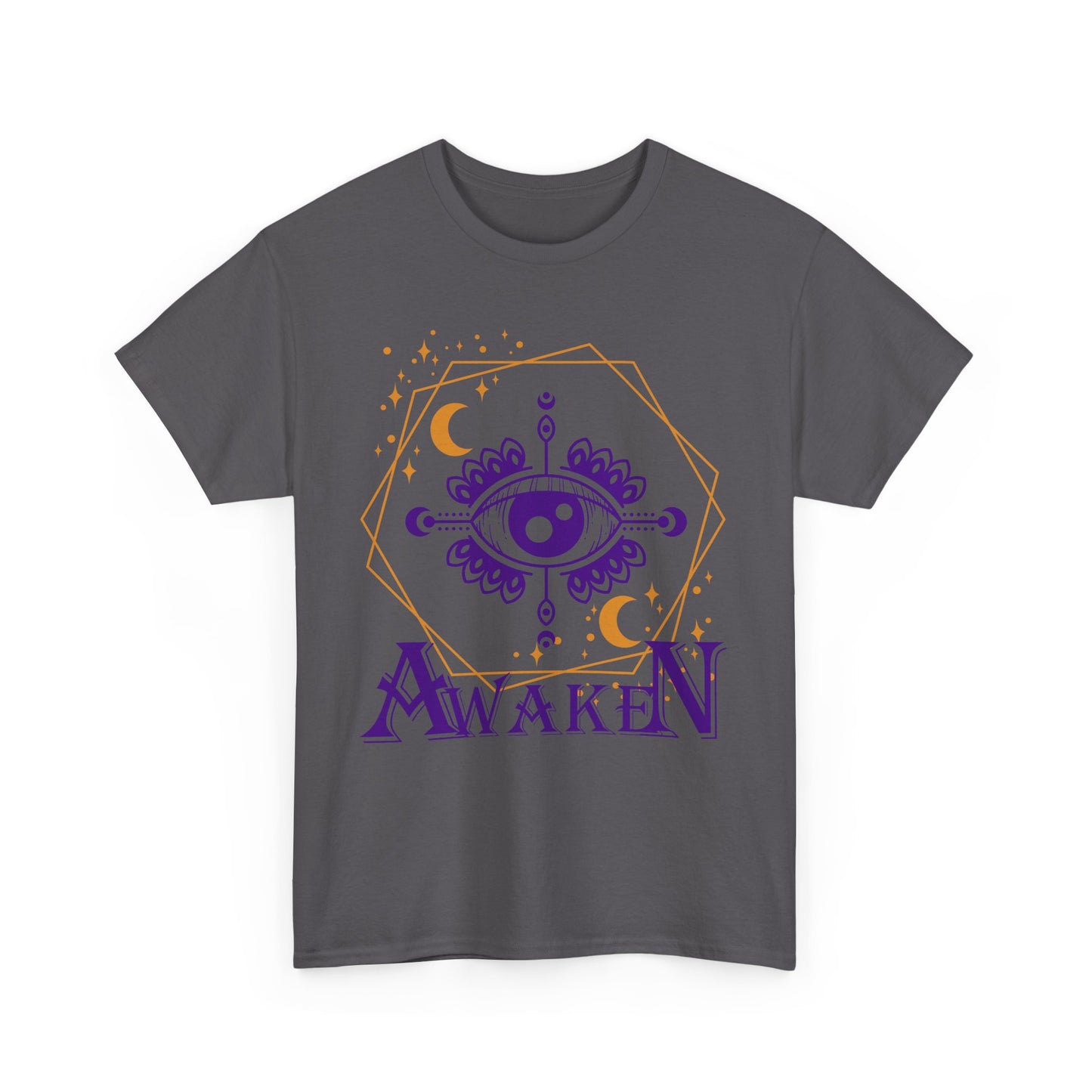 "Awaken" - "Third Eye" - Spiritual Heavy Cotton Tee