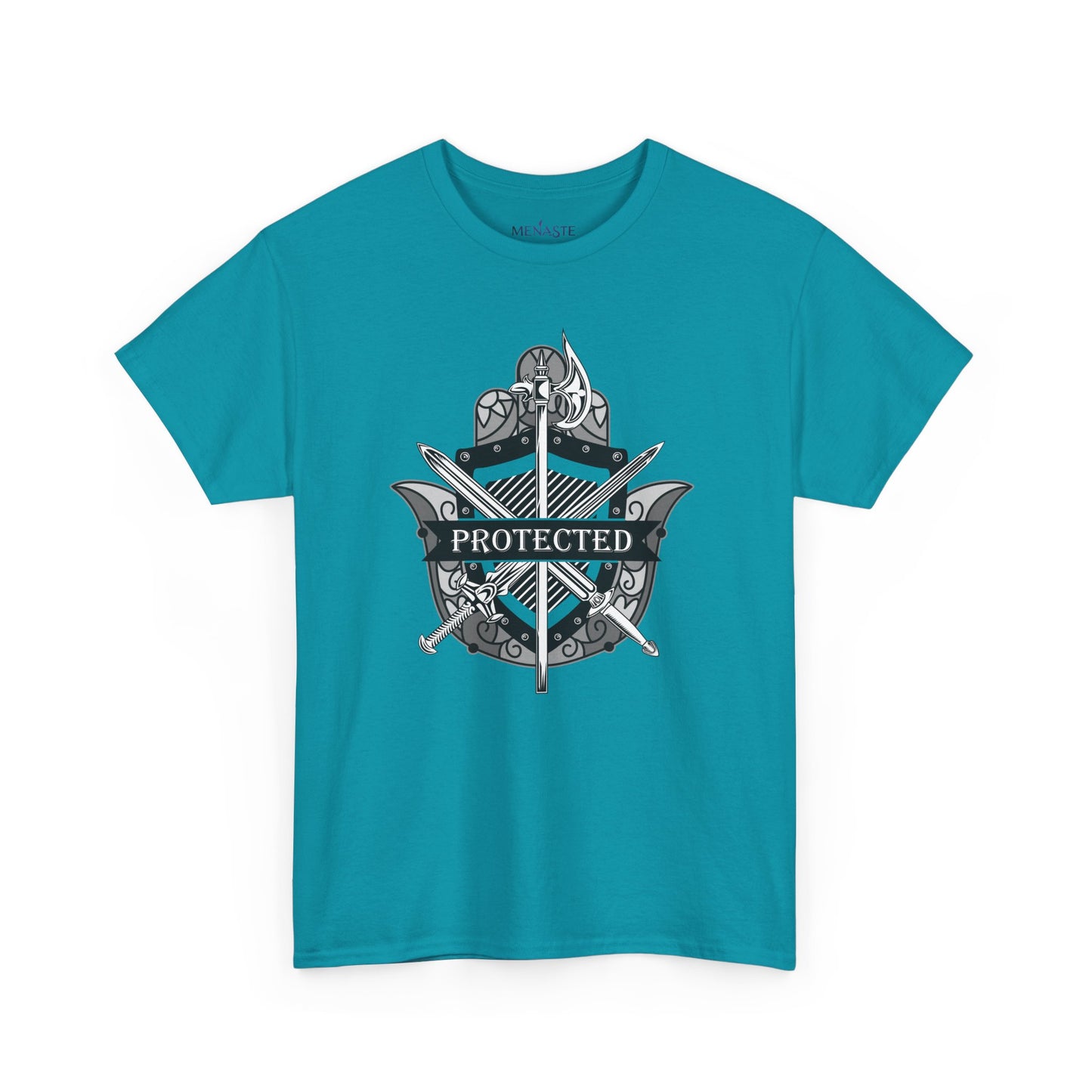 🛡️✋ PROTECTED — The Warrior’s Hamsa Shield Tee (Menaste Edition)