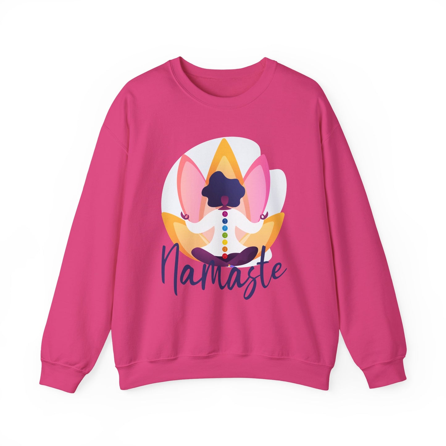🌸Rooted Light - Namaste Chakra Crewneck Sweatshirt