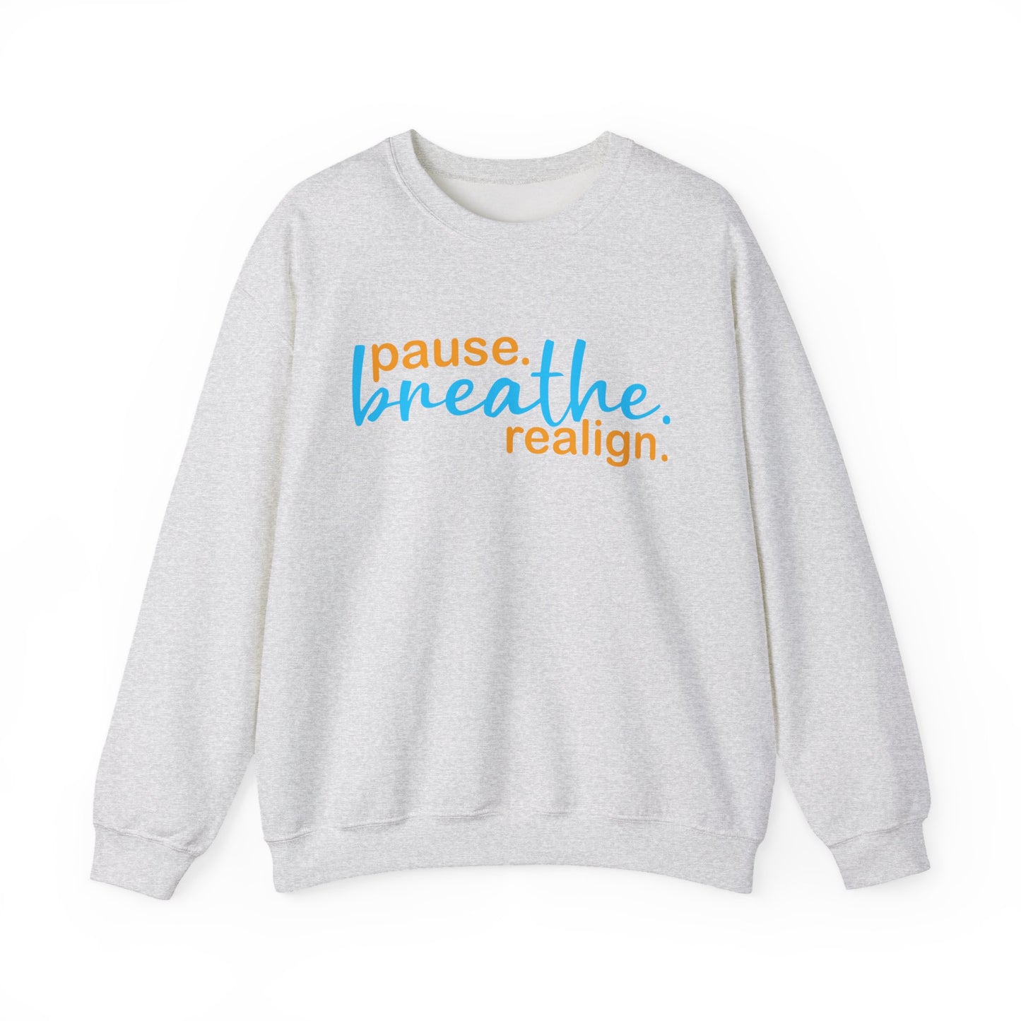 🌙Sacred Stillness - "Pause. Breathe. Realign." Crewneck Sweatshirt