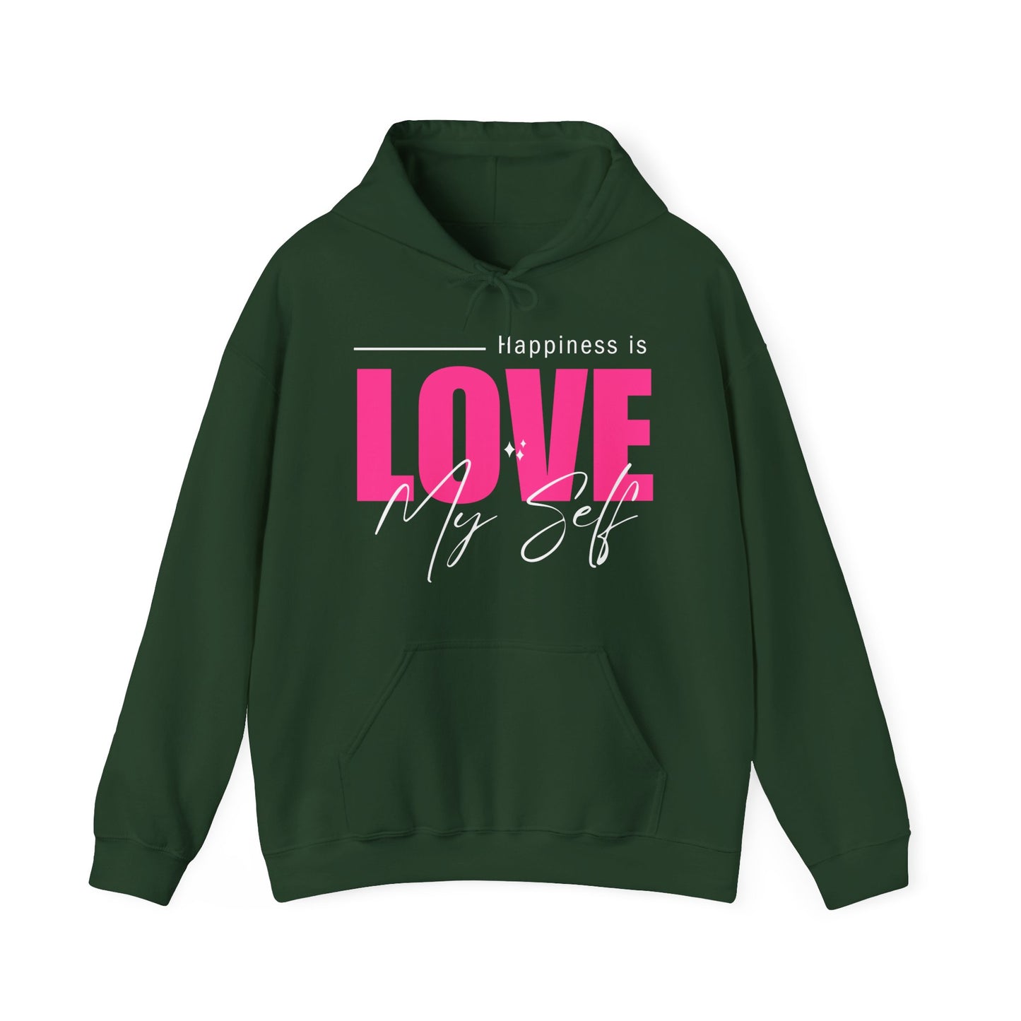 💛🌸Happiness Is Love Myself Hoodie - Wear Your Self-Love Out Loud