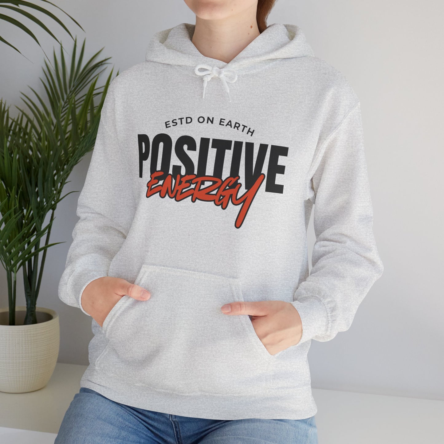 🌞Positive Energy Hoodie — Radiate Light, Ground in Presence✨🌿